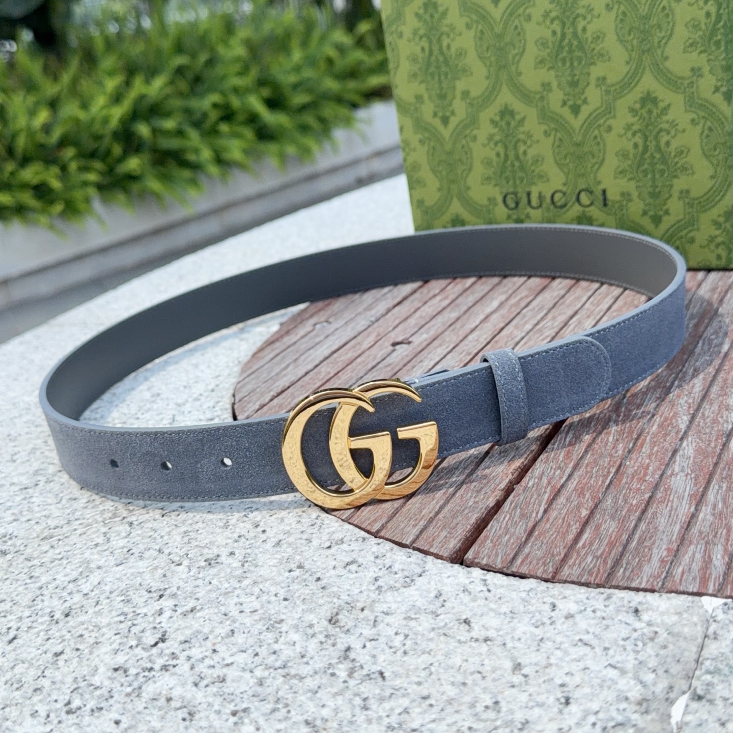 💥💥💥3.0cm 古驰 腰带，绒面，头层牛皮，长度：75.80.85.90.95.100.105欧，铜五