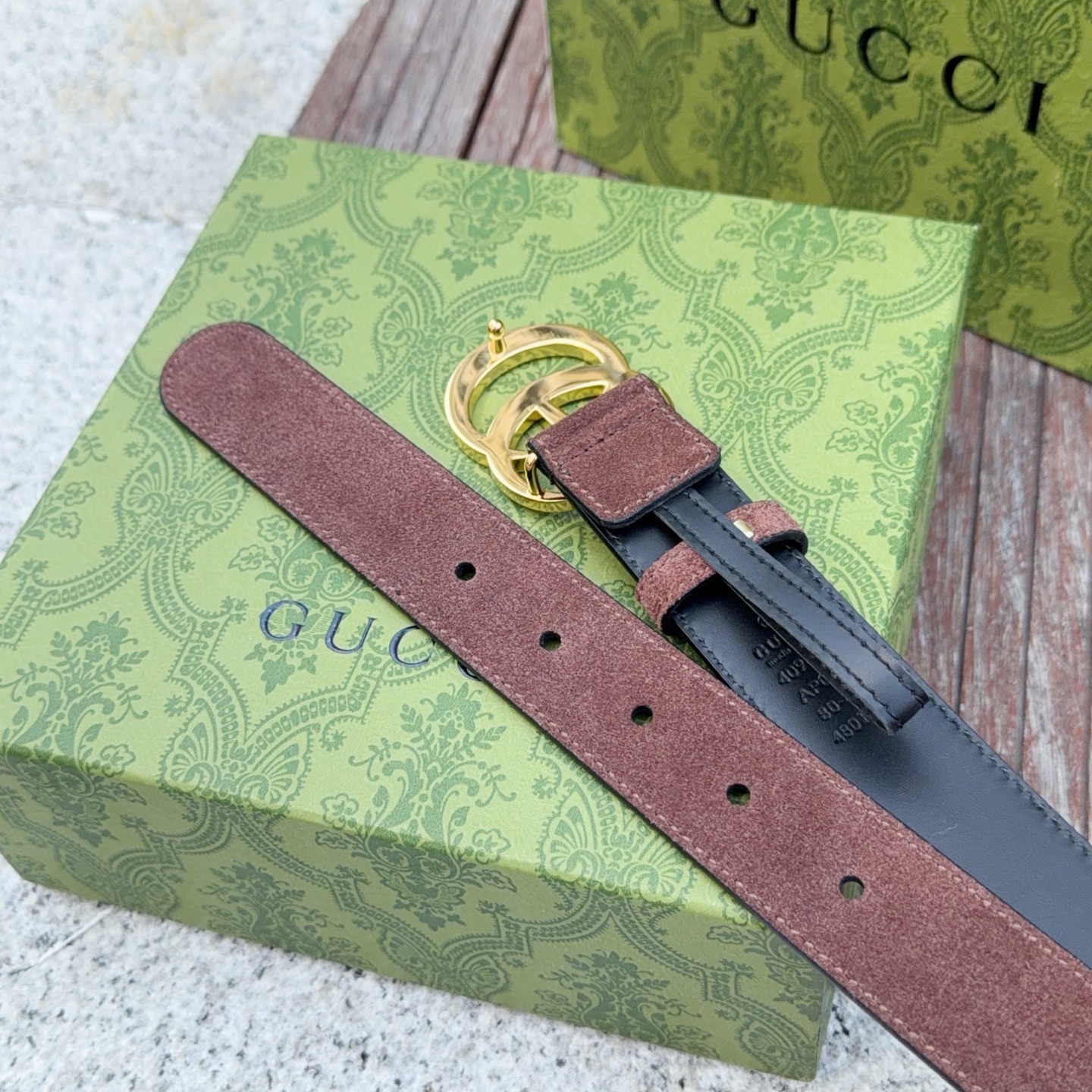 💥💥💥3.0cm 古驰 腰带，绒面，头层牛皮，长度：75.80.85.90.95.100.105欧，铜五