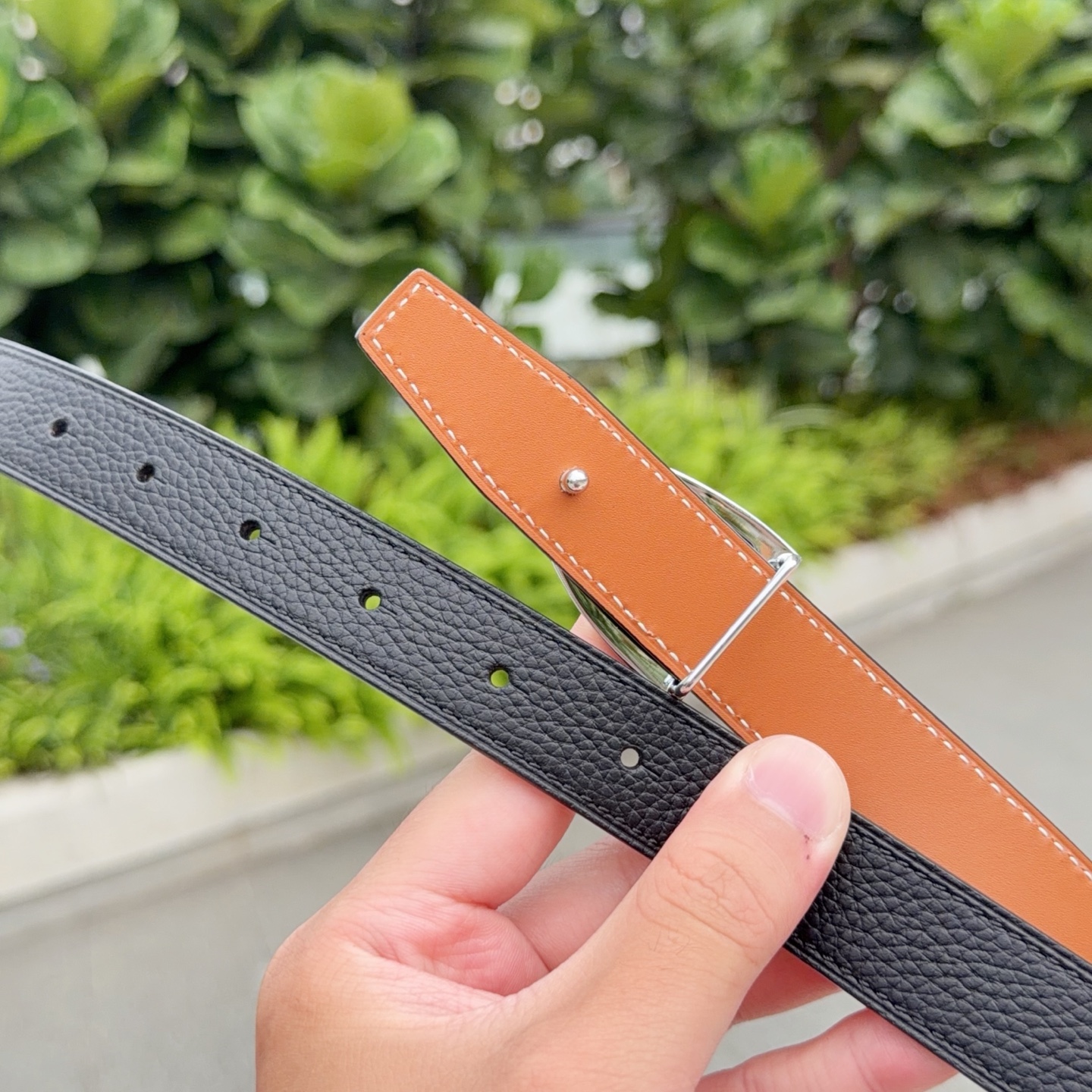 2.5cm爱马仕腰带 双面头层牛皮铜五金扣开模定-Chinese UA Cheap High Quatity Brand Clothes Bags handbags Sneakers wholesale wholesaler seller from China Factory suppliers Fashion Clothing Shoes best Quality Beautiful Price 2.5cm爱马仕腰带 双面头层牛皮铜五金扣开模定