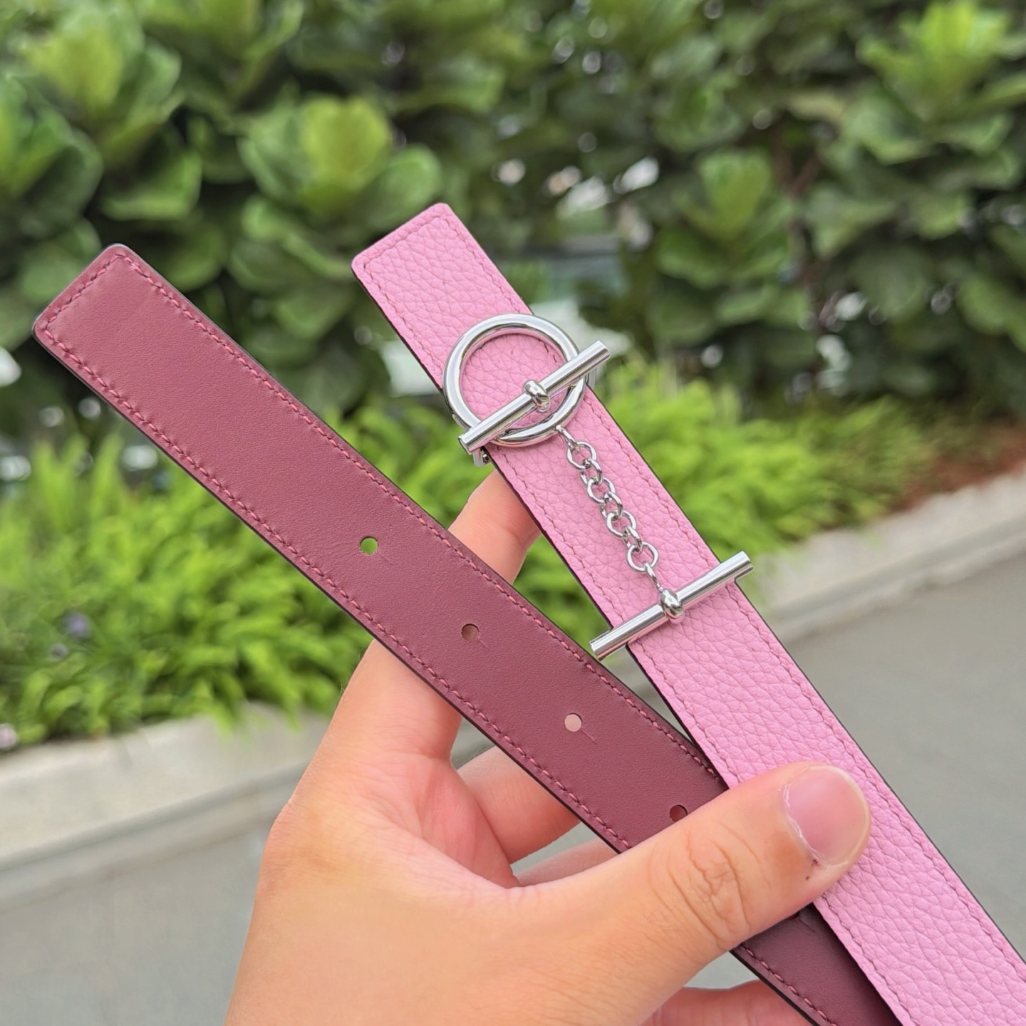 💥💥💥2.5cm爱马仕腰带，双面头层牛皮，长度：75.80.85.90.95.100.105.110欧，