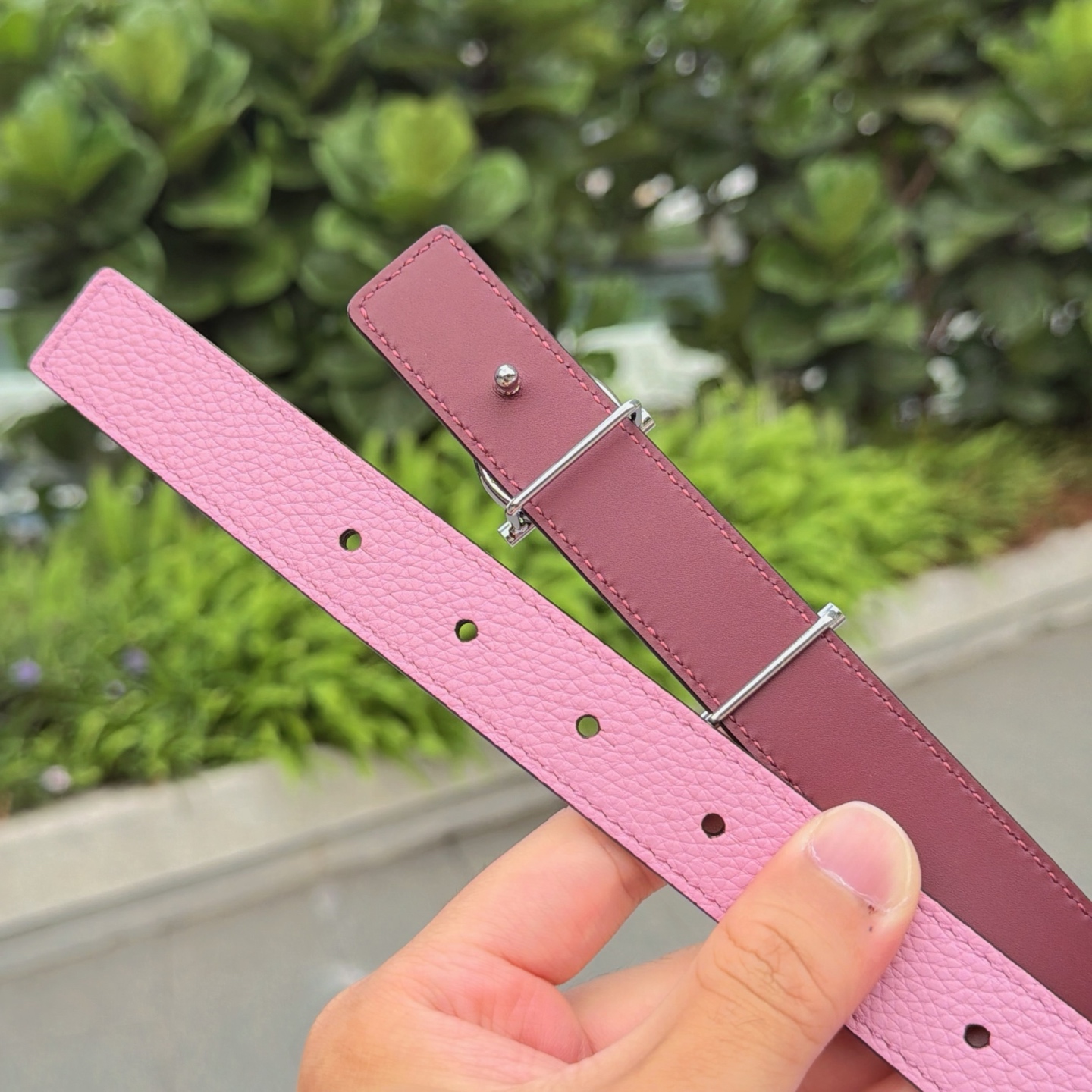 💥💥💥2.5cm爱马仕腰带，双面头层牛皮，长度：75.80.85.90.95.100.105.110欧，