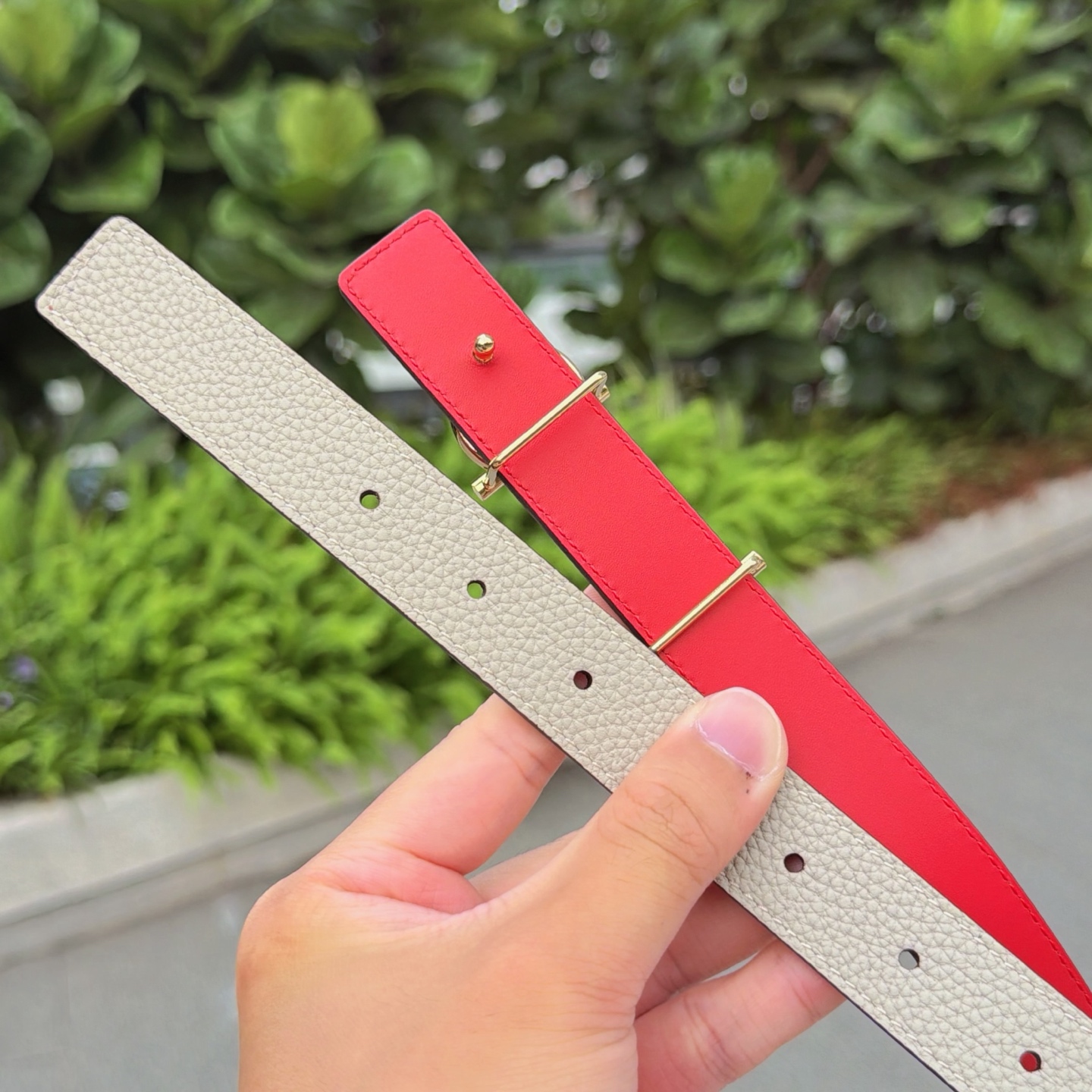 💥💥💥2.5cm爱马仕腰带，双面头层牛皮，长度：75.80.85.90.95.100.105.110欧，