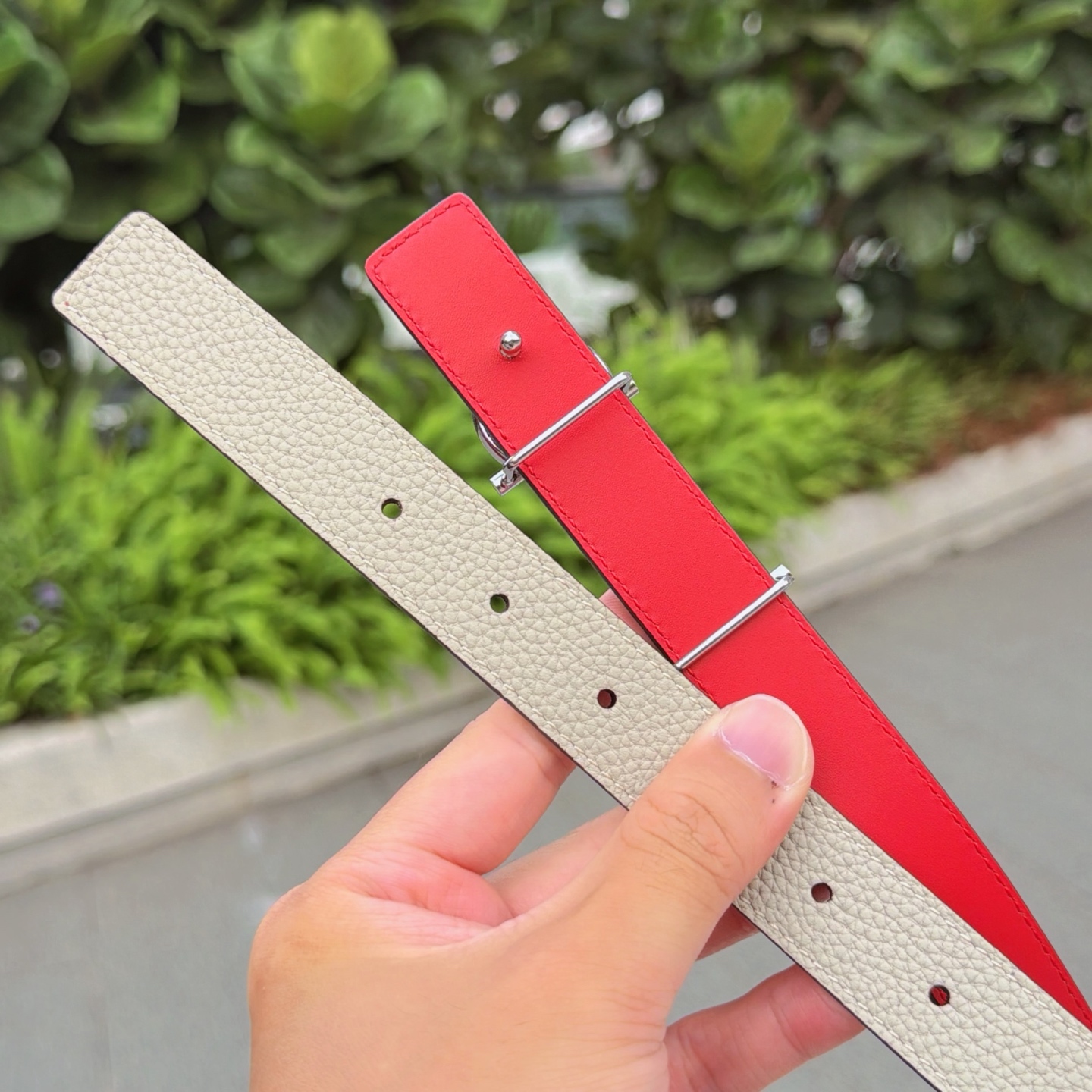 💥💥💥2.5cm爱马仕腰带，双面头层牛皮，长度：75.80.85.90.95.100.105.110欧，