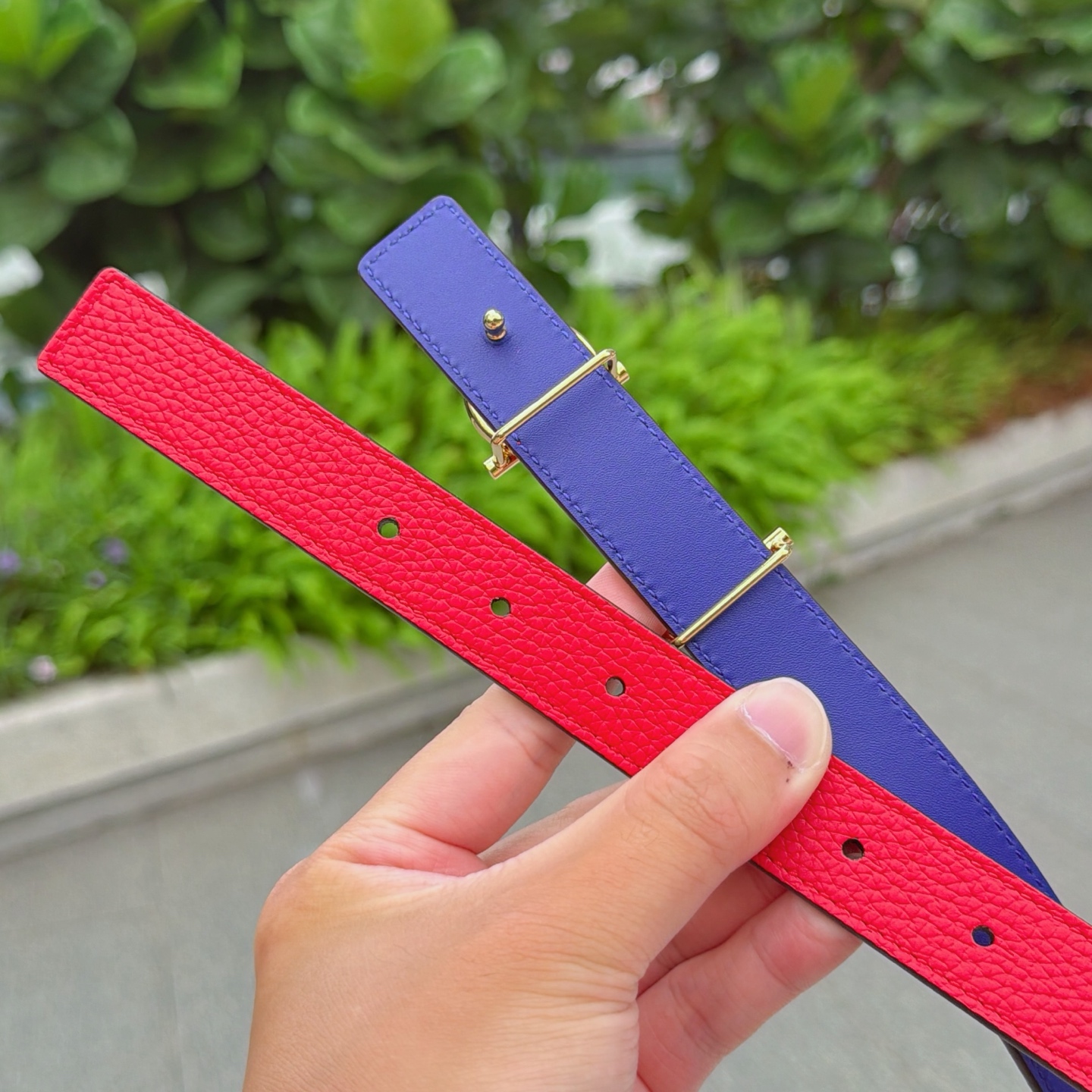 💥💥💥2.5cm爱马仕腰带，双面头层牛皮，长度：75.80.85.90.95.100.105.110欧，