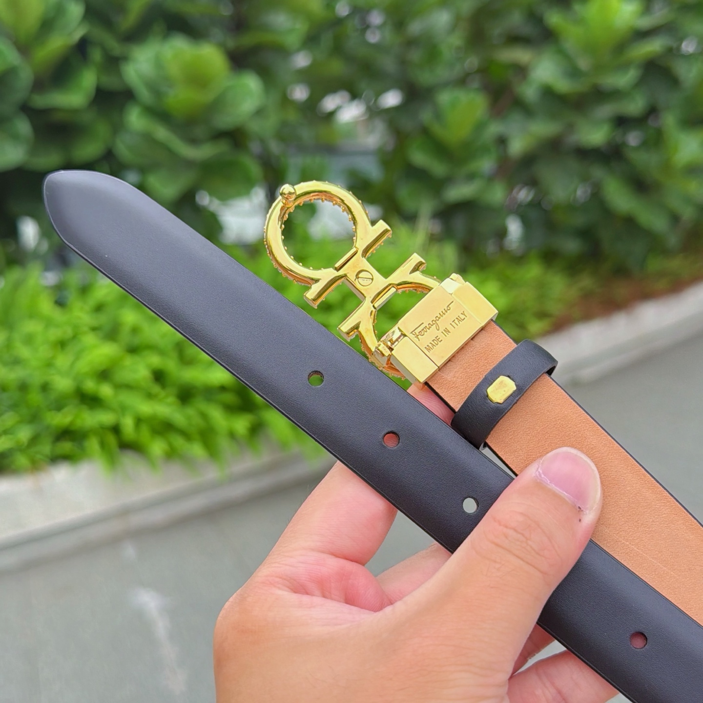 💥💥💥2.5cm菲拉格慕腰带，头层进口牛皮，长度：75.80.85.90.95.100.105欧，铜五金