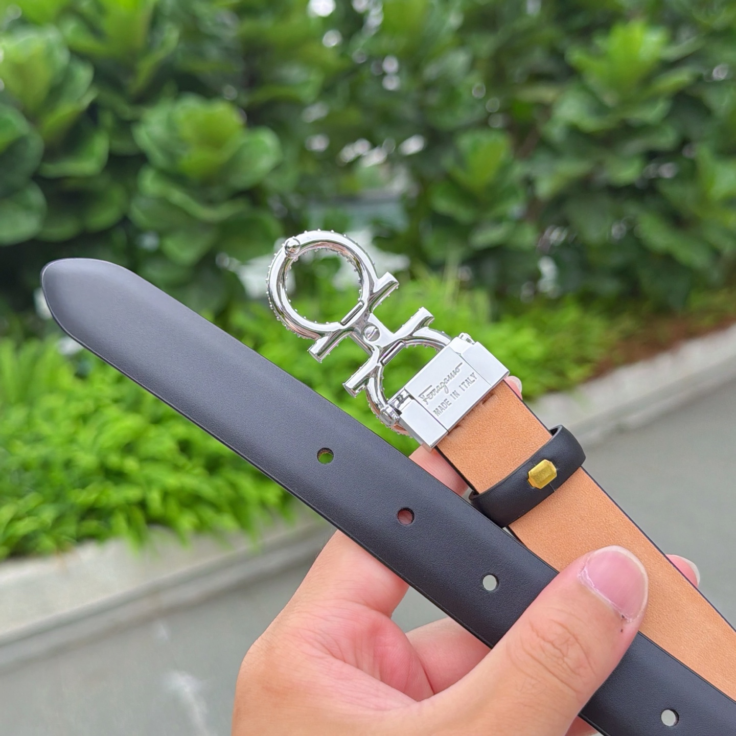 💥💥💥2.5cm菲拉格慕腰带，头层进口牛皮，长度：75.80.85.90.95.100.105欧，铜五金