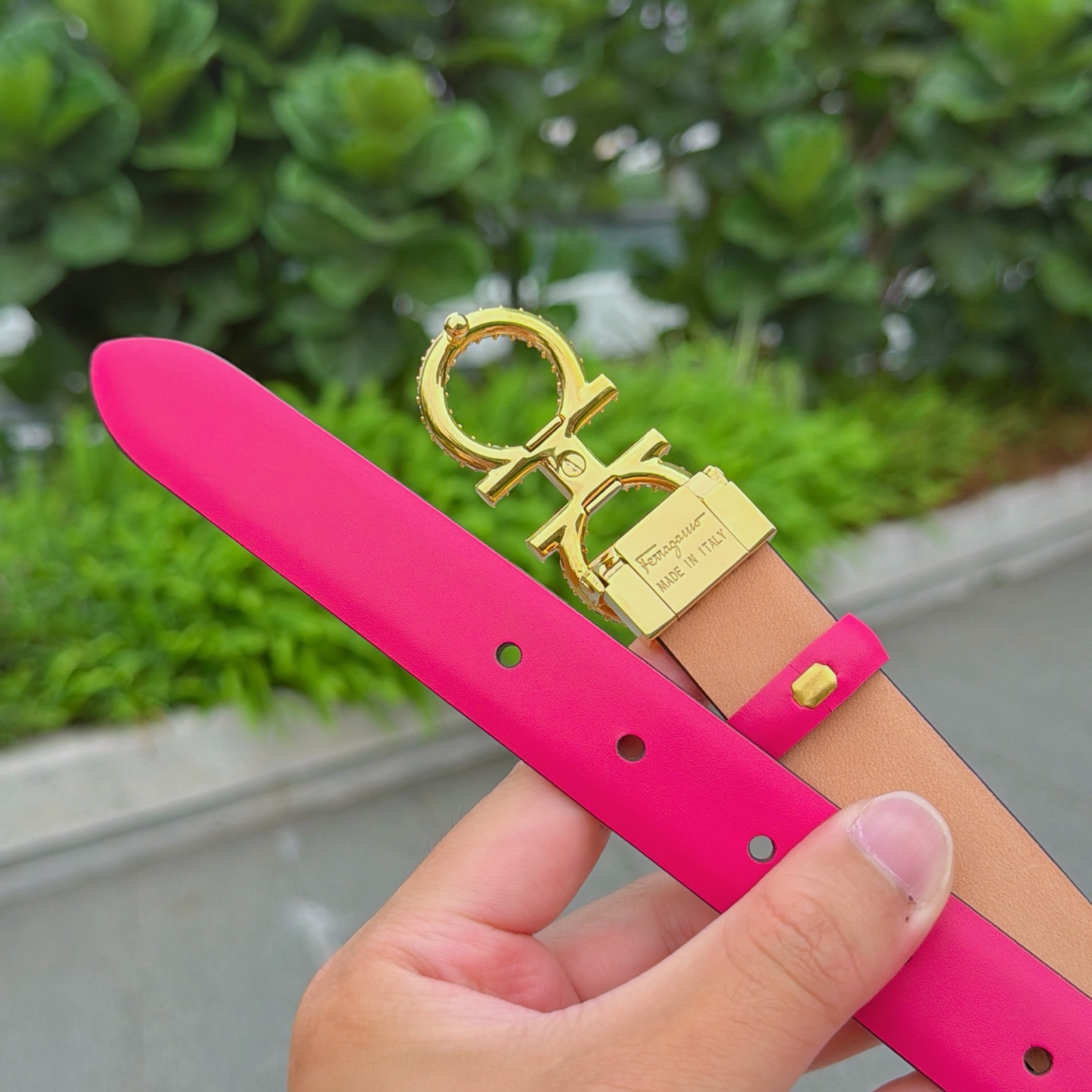 💥💥💥2.5cm菲拉格慕腰带，头层进口牛皮，长度：75.80.85.90.95.100.105欧，铜五金