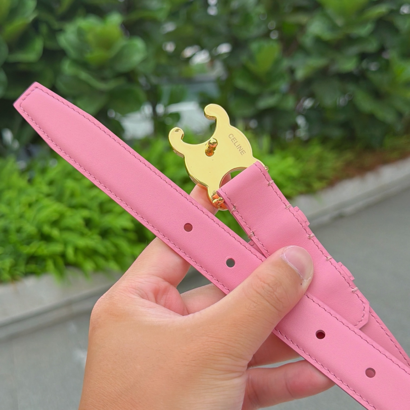 💥💥💥2.5cm赛琳腰带，头层牛皮，长度：75.80.85.90.95.100.105欧，铜五金扣原版开