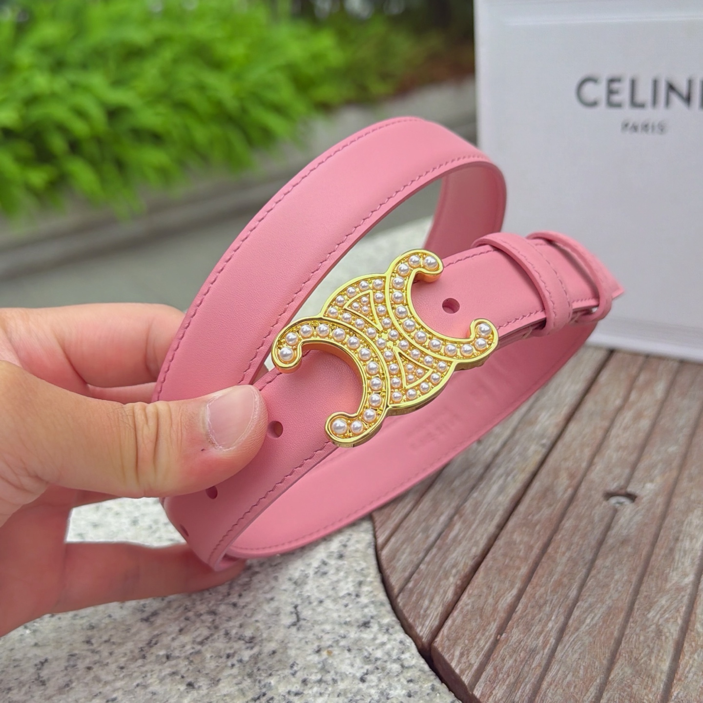 💥💥💥2.5cm赛琳腰带，头层牛皮，长度：75.80.85.90.95.100.105欧，铜五金扣原版开