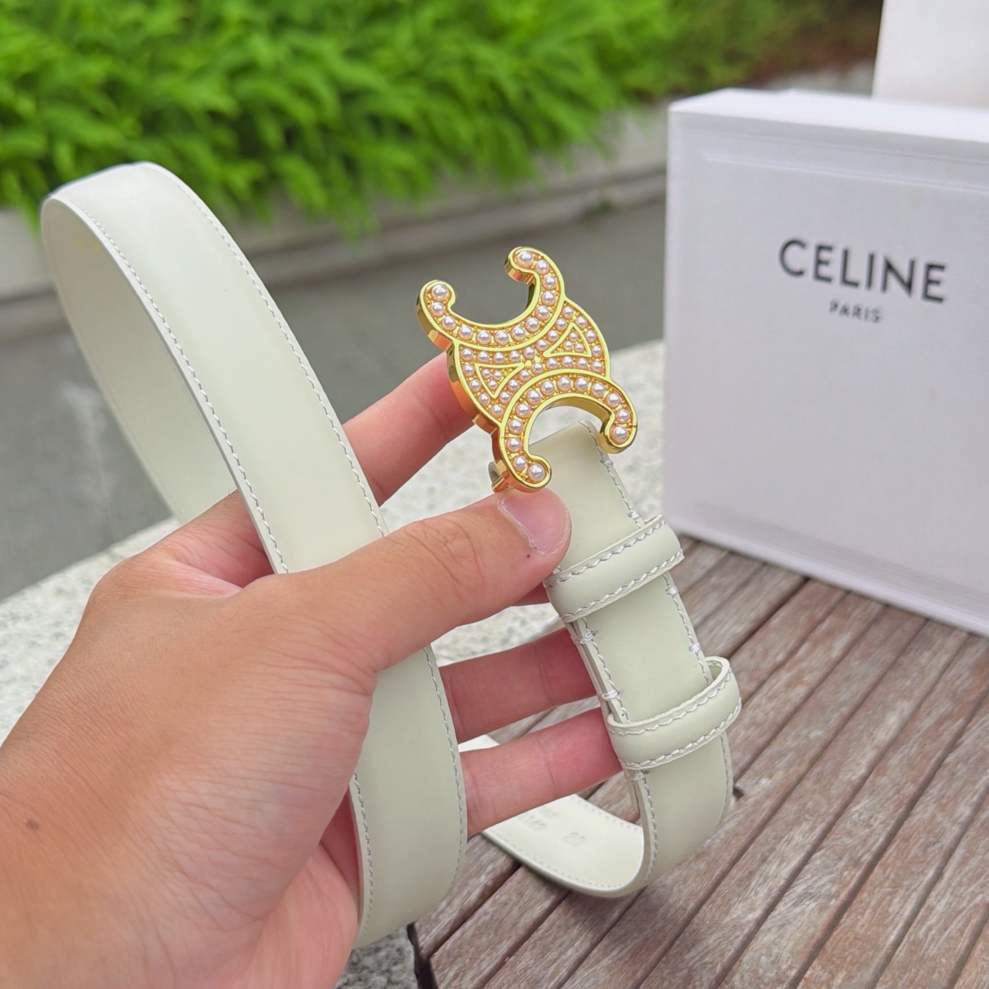 💥💥💥2.5cm赛琳腰带，头层牛皮，长度：75.80.85.90.95.100.105欧，铜五金扣原版开