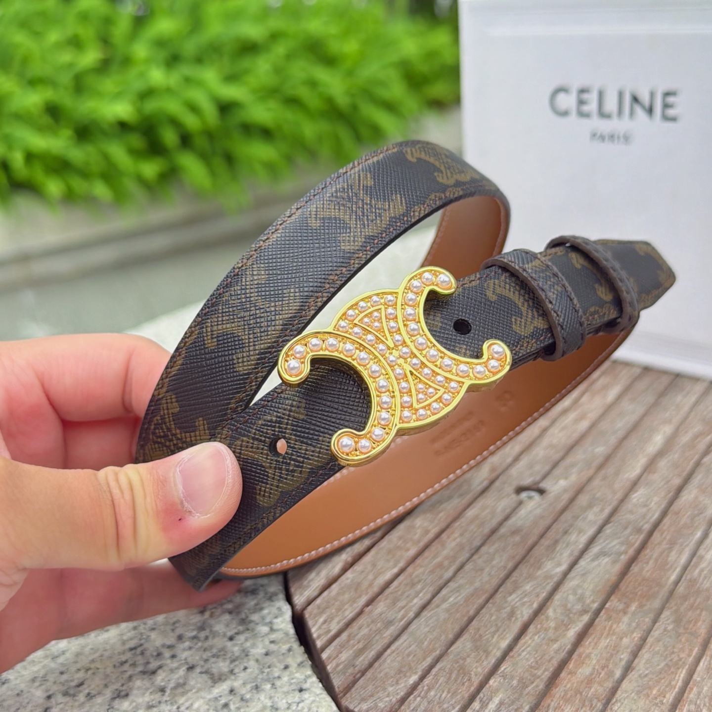 💥💥💥2.5cm赛琳腰带，头层牛皮，长度：75.80.85.90.95.100.105欧，铜五金扣原版开