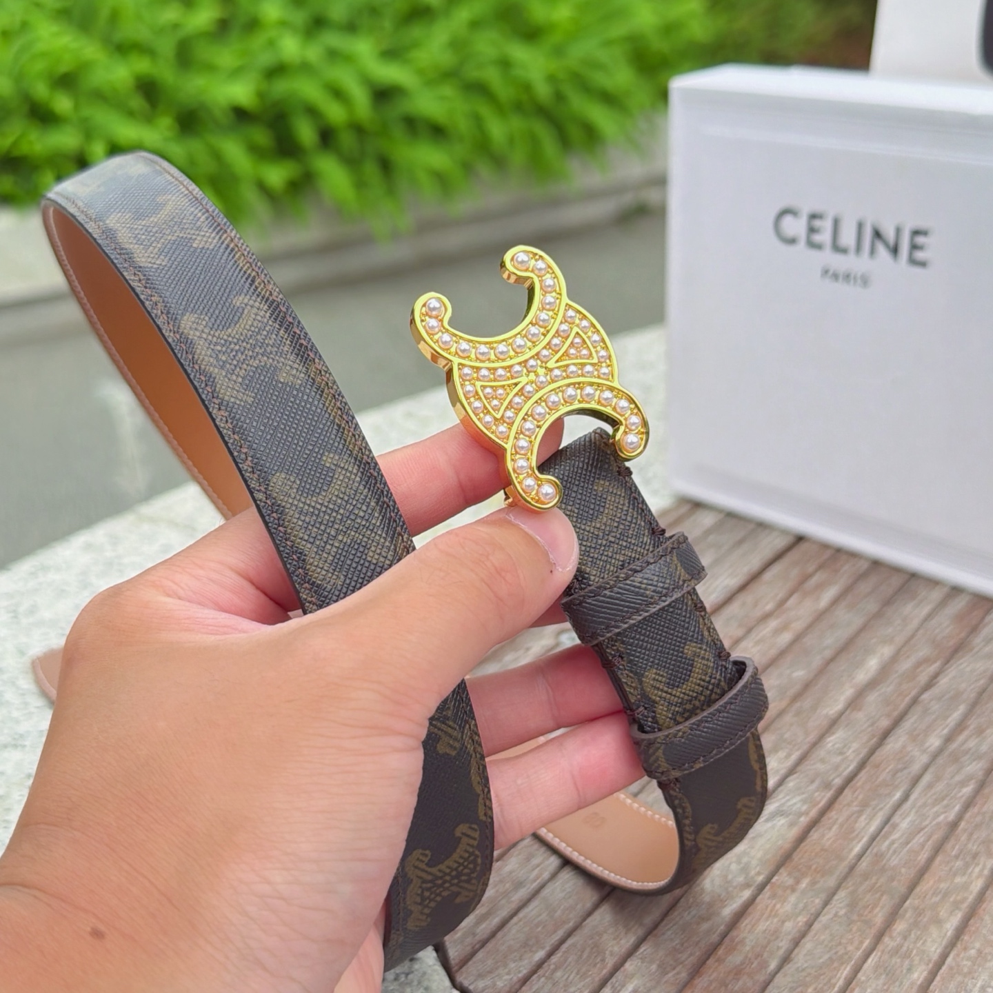 💥💥💥2.5cm赛琳腰带，头层牛皮，长度：75.80.85.90.95.100.105欧，铜五金扣原版开