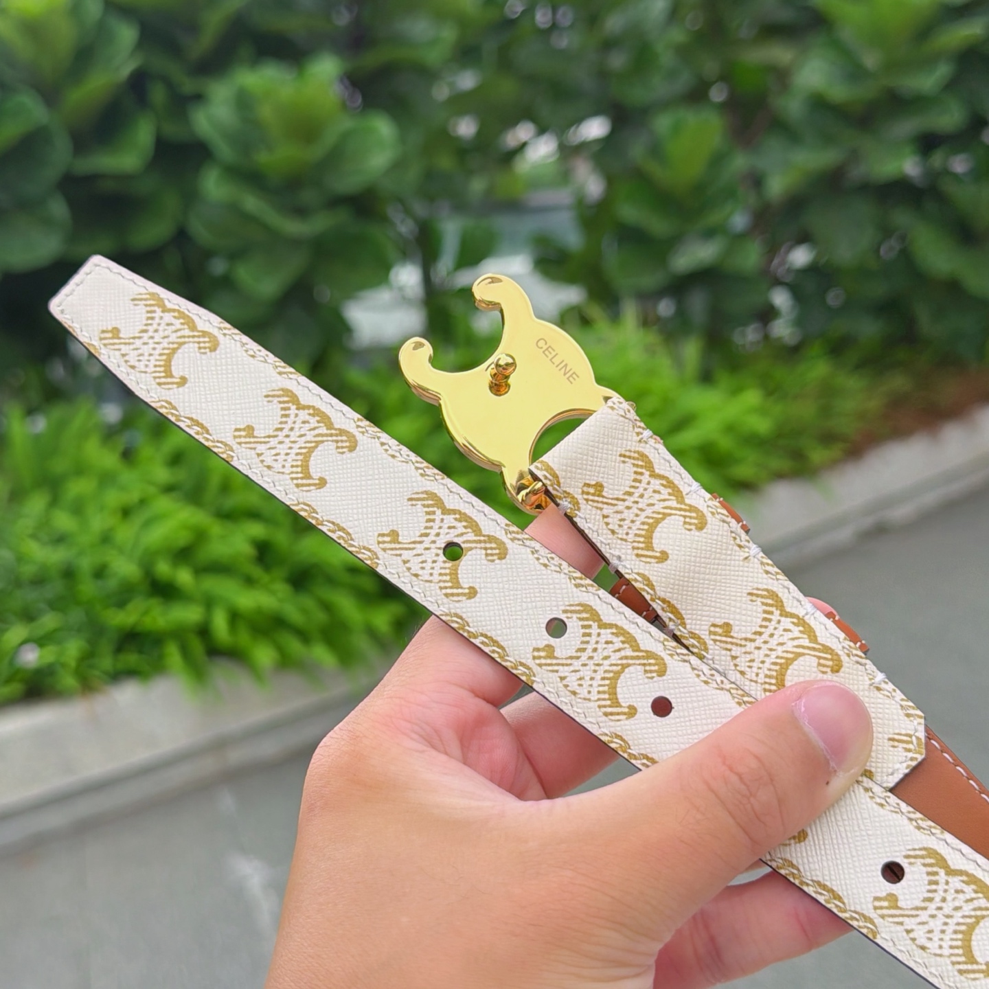 💥💥💥2.5cm赛琳腰带，头层牛皮，长度：75.80.85.90.95.100.105欧，铜五金扣原版开