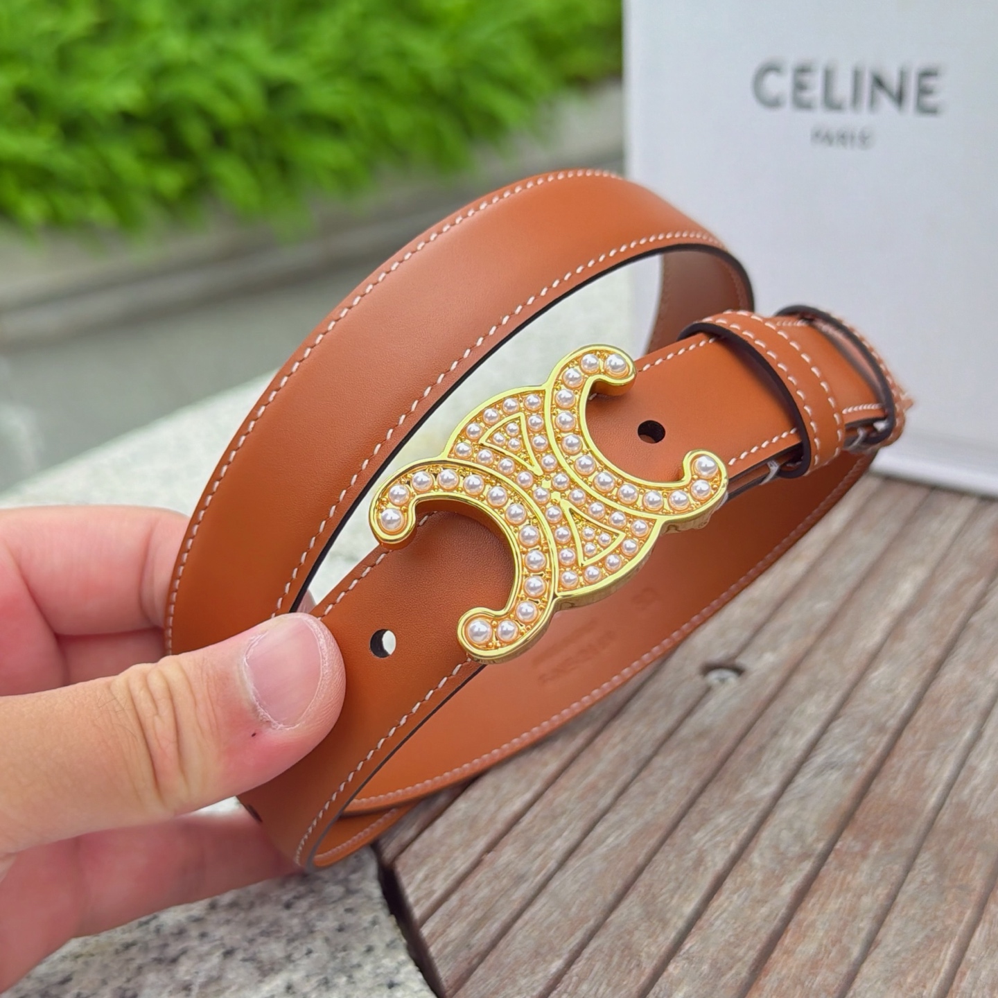 💥💥💥2.5cm赛琳腰带，头层牛皮，长度：75.80.85.90.95.100.105欧，铜五金扣原版开