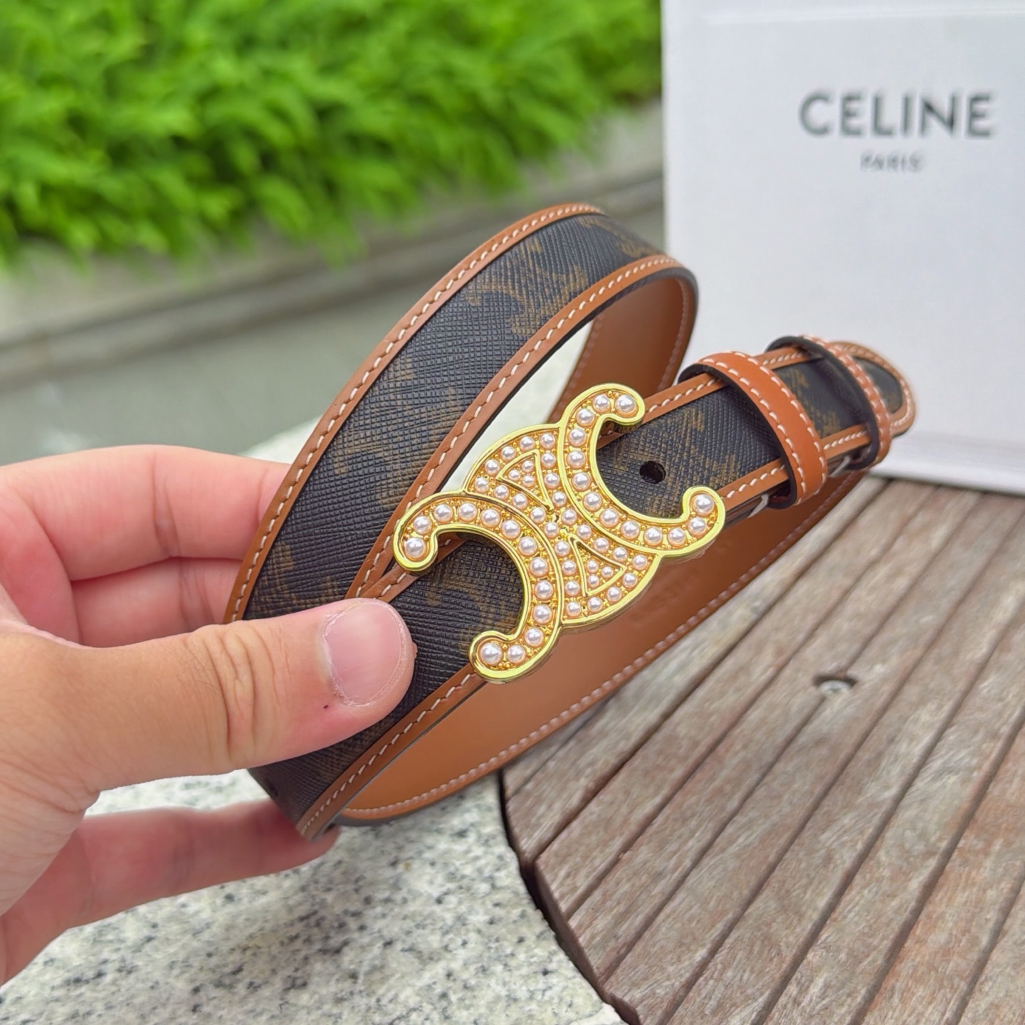 💥💥💥2.5cm赛琳腰带，头层牛皮，长度：75.80.85.90.95.100.105欧，铜五金扣原版开