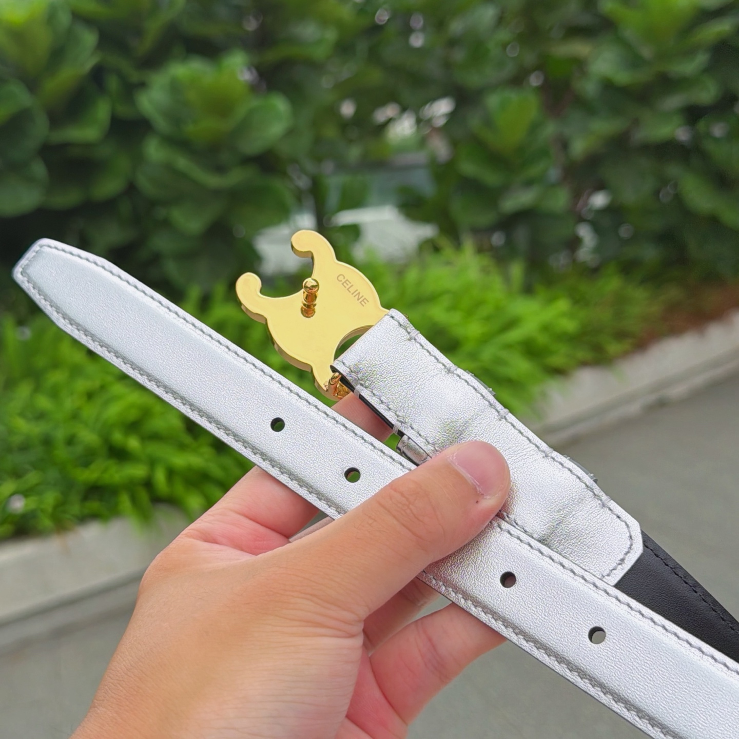 💥💥💥2.5cm赛琳腰带，头层牛皮，长度：75.80.85.90.95.100.105欧，铜五金扣原版开