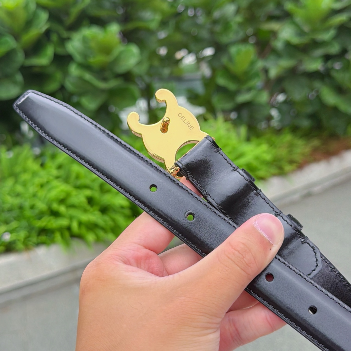 💥💥💥2.5cm赛琳腰带，头层牛皮，长度：75.80.85.90.95.100.105欧，铜五金扣原版开