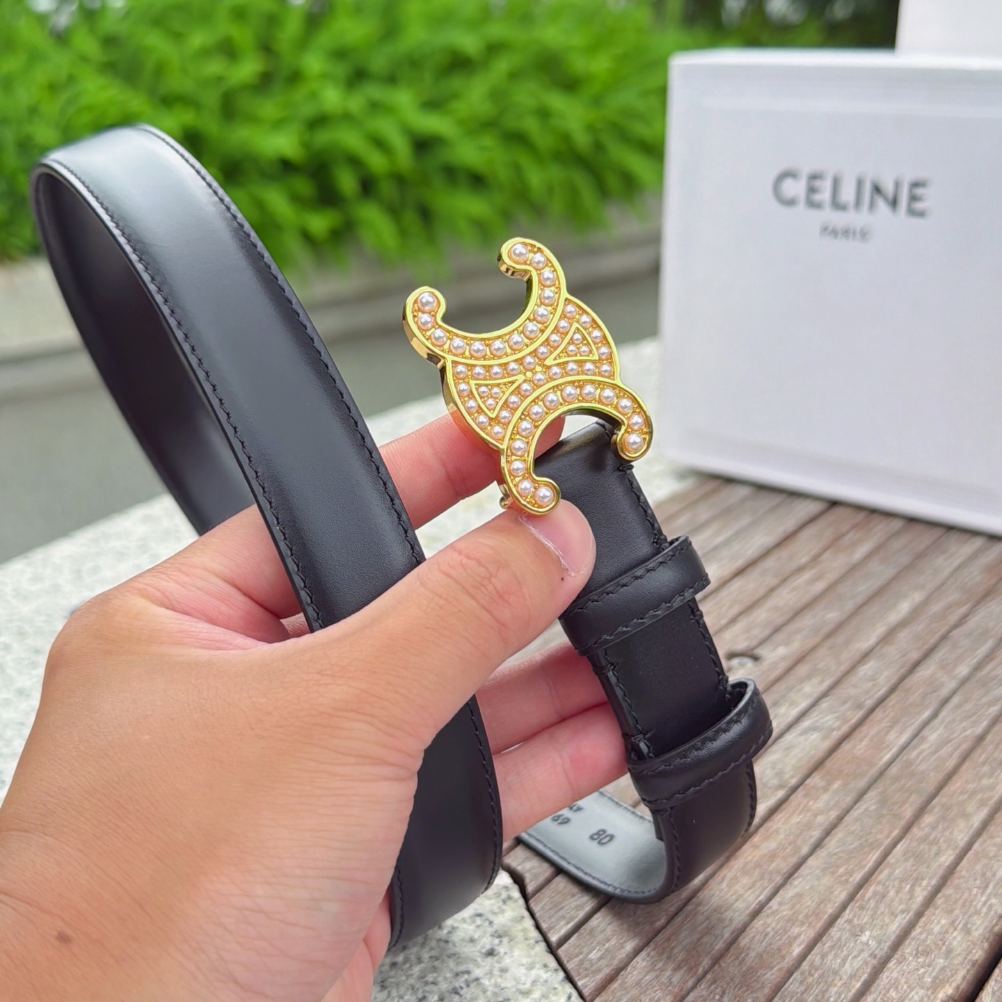 💥💥💥2.5cm赛琳腰带，头层牛皮，长度：75.80.85.90.95.100.105欧，铜五金扣原版开