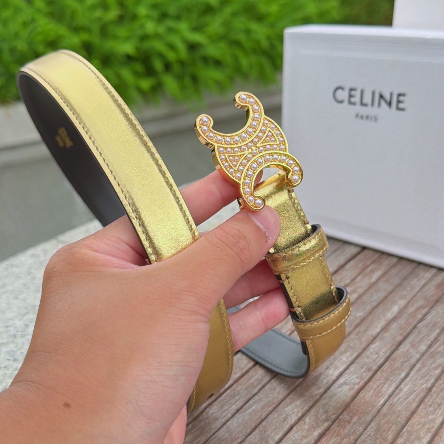 💥💥💥2.5cm赛琳腰带，头层牛皮，长度：75.80.85.90.95.100.105欧，铜五金扣原版开