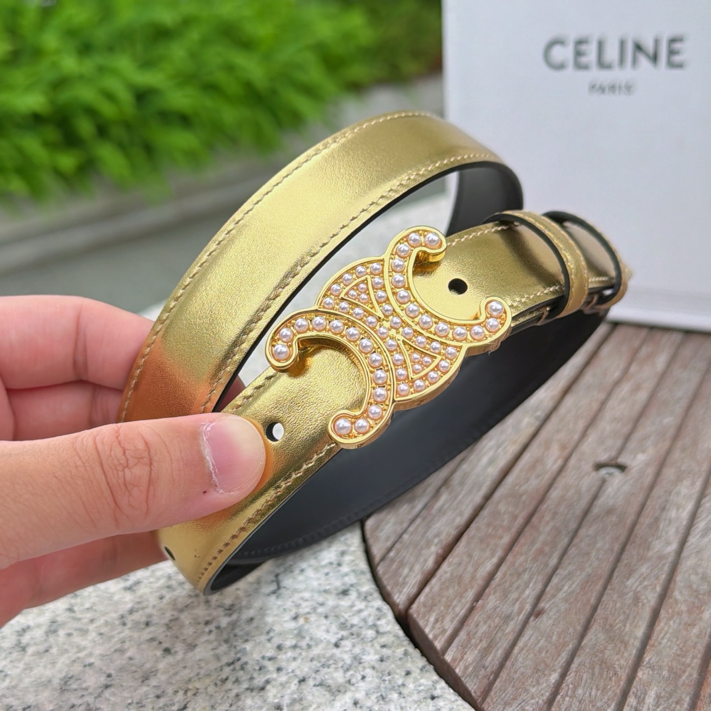 💥💥💥2.5cm赛琳腰带，头层牛皮，长度：75.80.85.90.95.100.105欧，铜五金扣原版开