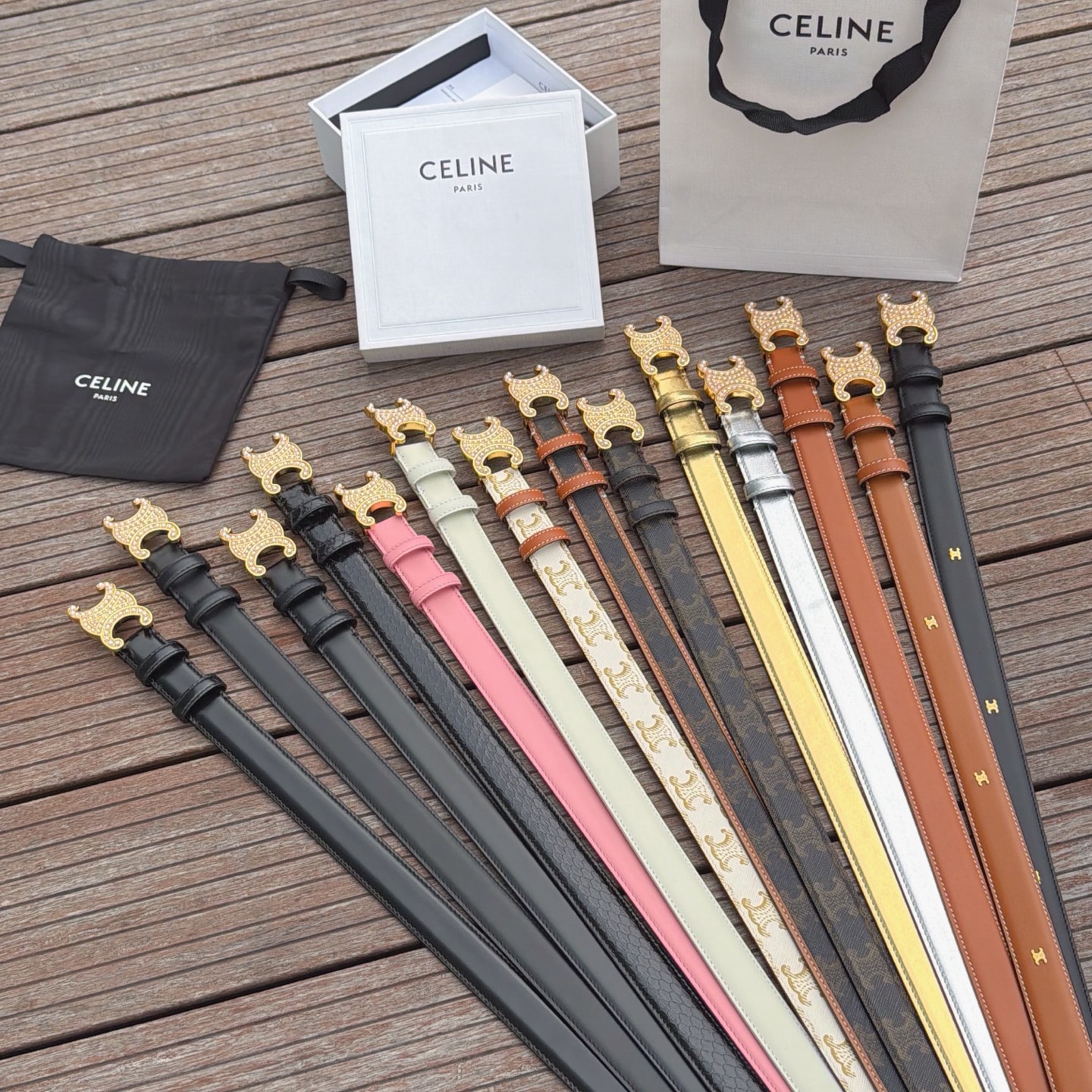 💥💥💥2.5cm赛琳腰带，头层牛皮，长度：75.80.85.90.95.100.105欧，铜五金扣原版开