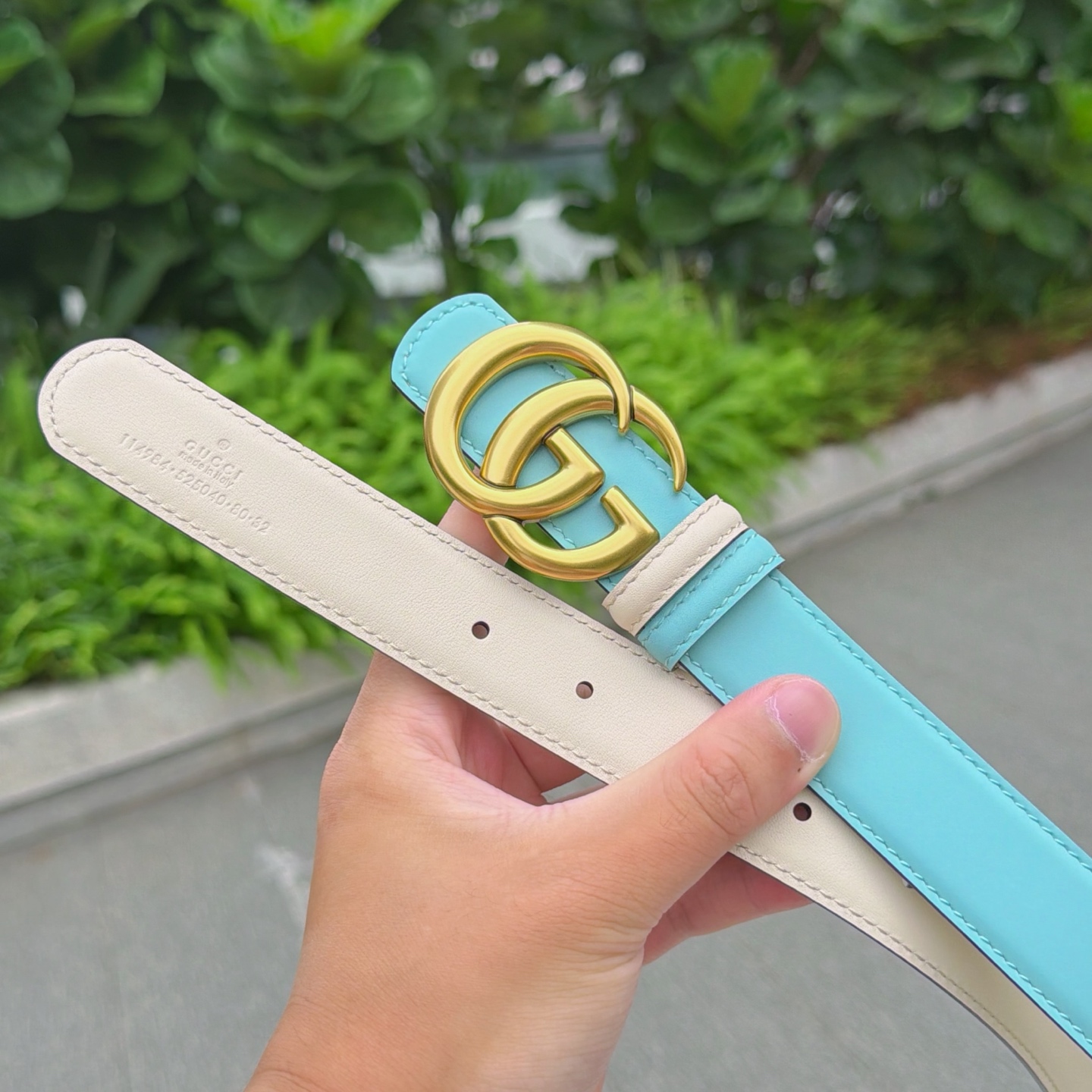 💥💥💥3.0cm 古驰 腰带，双面头层牛皮，长度：75.80.85.90.95.100.105欧，铜五金