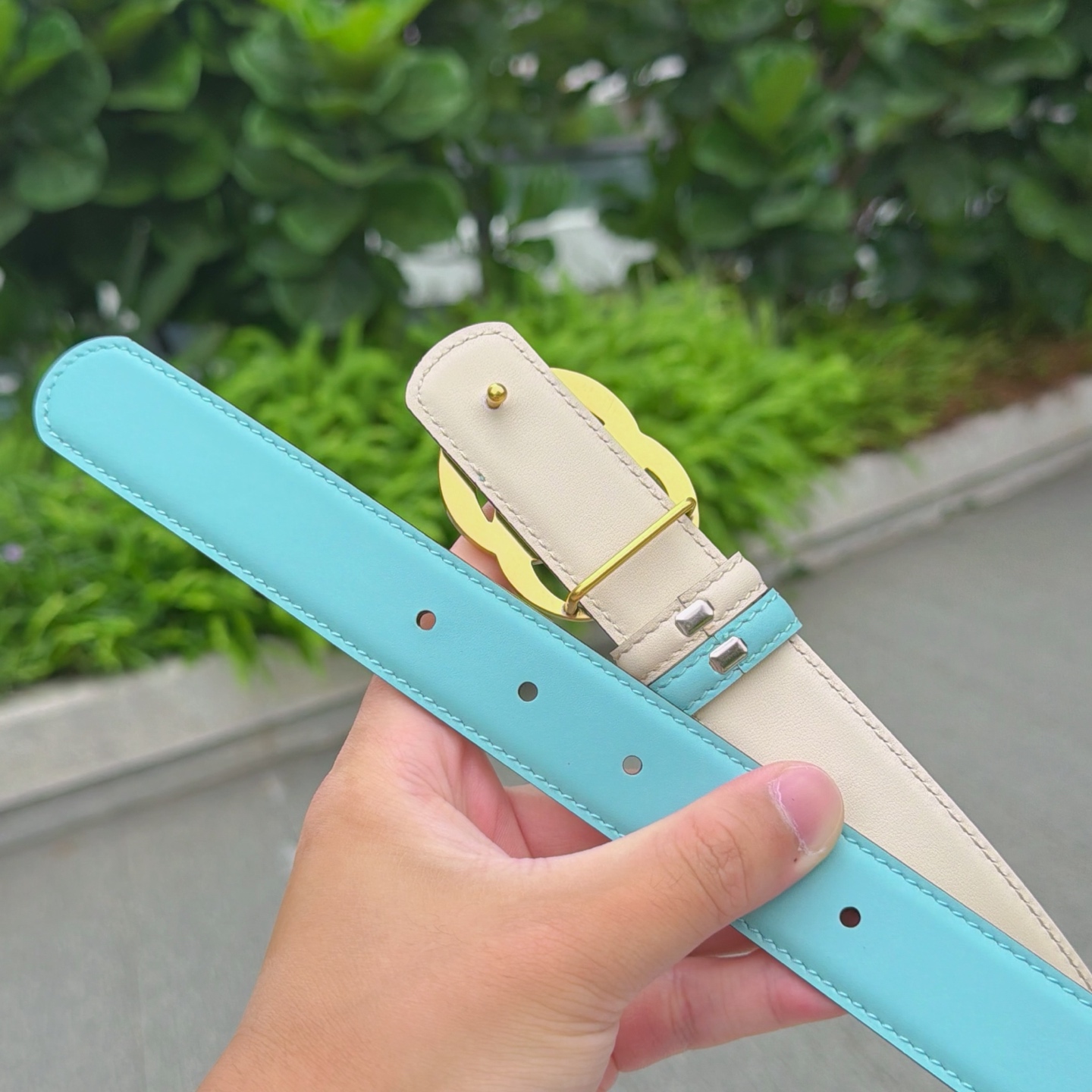 💥💥💥3.0cm 古驰 腰带，双面头层牛皮，长度：75.80.85.90.95.100.105欧，铜五金