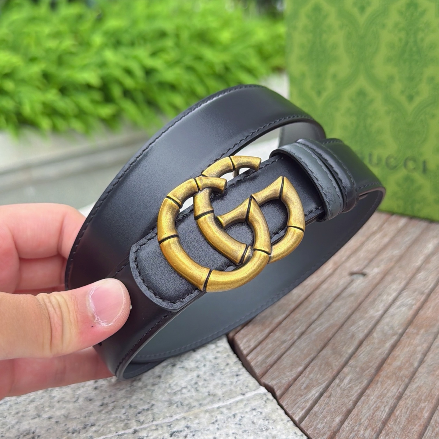 💥💥💥3.0cm 古驰 腰带，双面头层牛皮，长度：75.80.85.90.95.100.105欧，铜五金