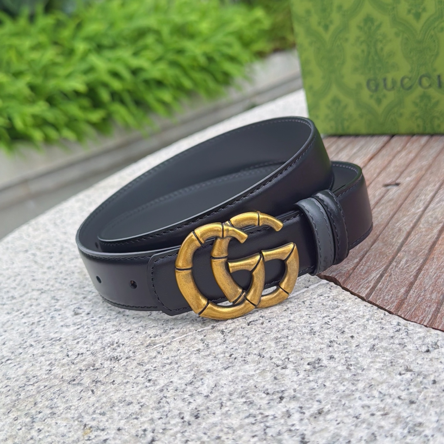 💥💥💥3.0cm 古驰 腰带，双面头层牛皮，长度：75.80.85.90.95.100.105欧，铜五金