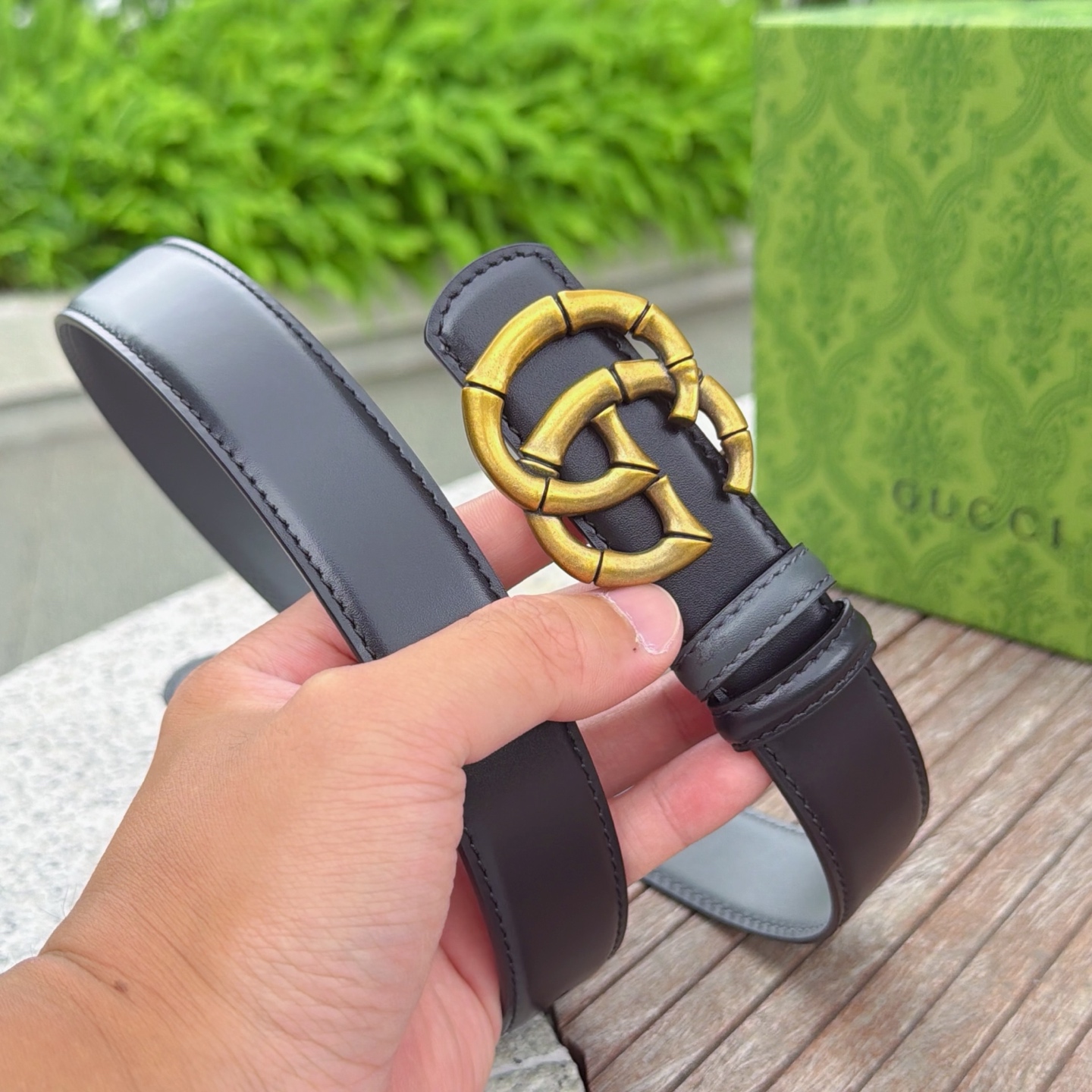 💥💥💥3.0cm 古驰 腰带，双面头层牛皮，长度：75.80.85.90.95.100.105欧，铜五金