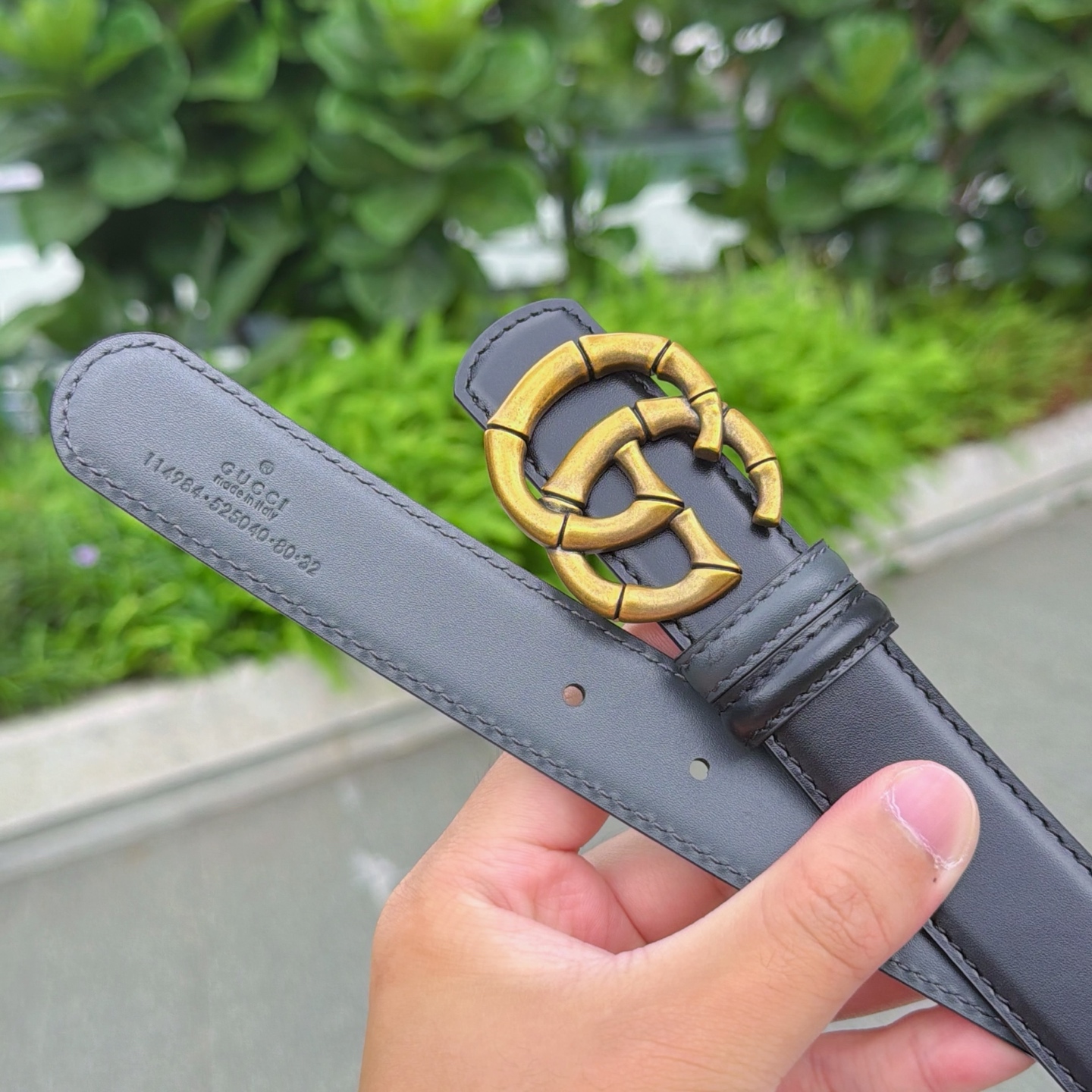 💥💥💥3.0cm 古驰 腰带，双面头层牛皮，长度：75.80.85.90.95.100.105欧，铜五金