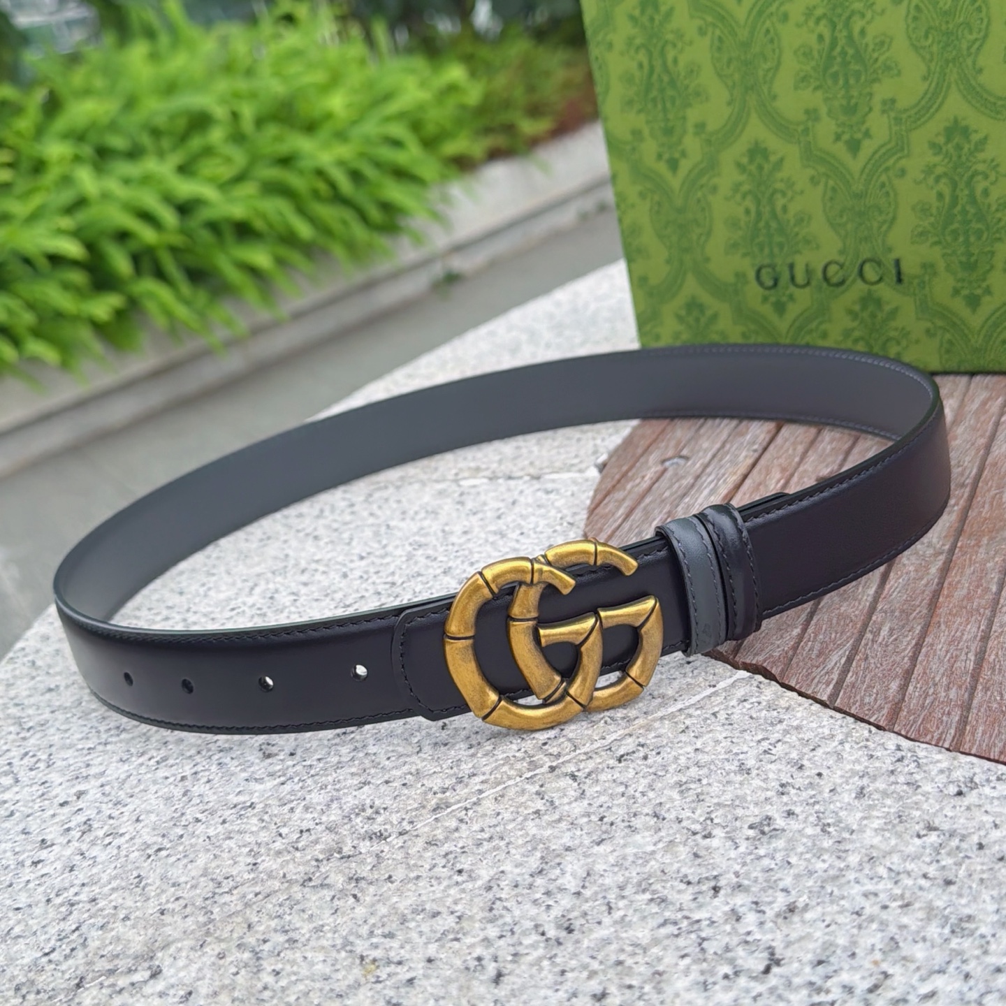 💥💥💥3.0cm 古驰 腰带，双面头层牛皮，长度：75.80.85.90.95.100.105欧，铜五金