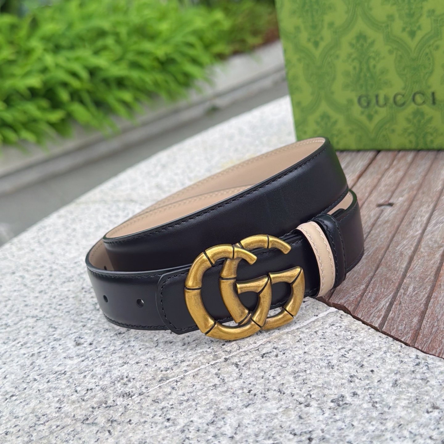 💥💥💥3.0cm 古驰 腰带，双面头层牛皮，长度：75.80.85.90.95.100.105欧，铜五金