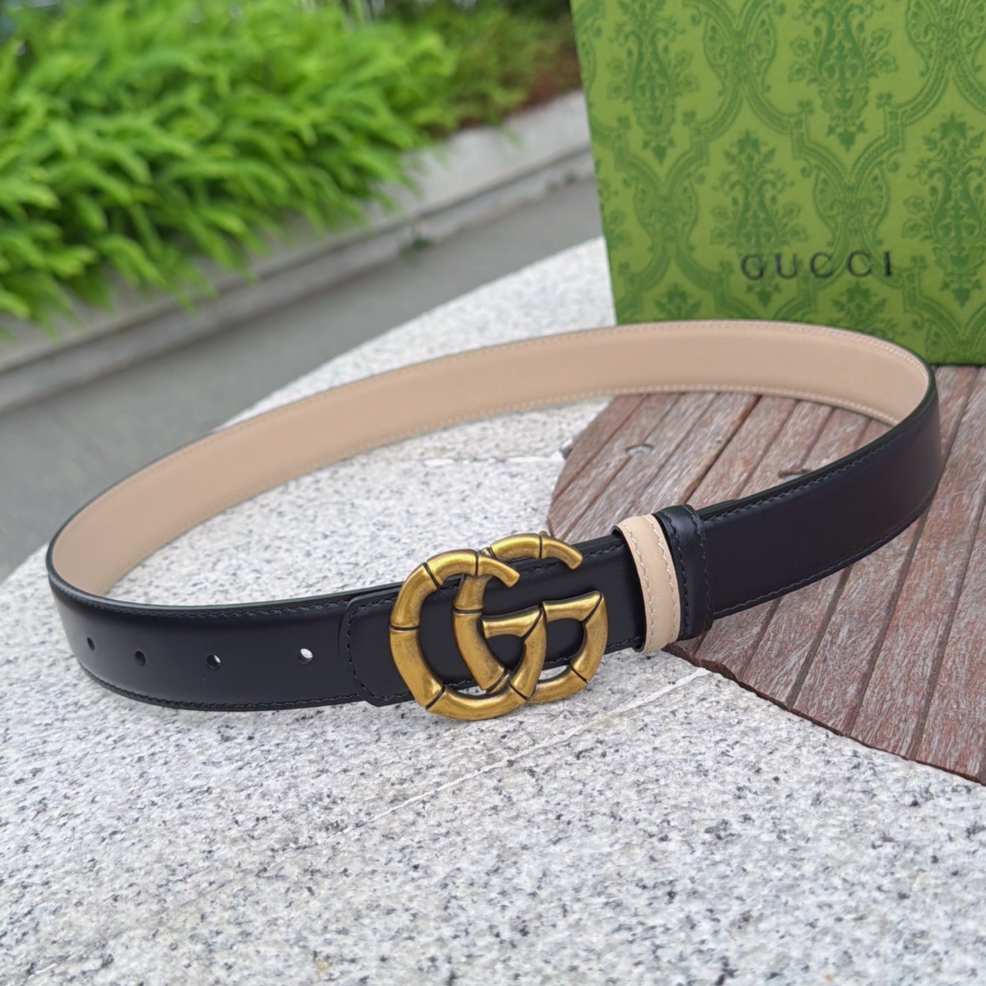 💥💥💥3.0cm 古驰 腰带，双面头层牛皮，长度：75.80.85.90.95.100.105欧，铜五金