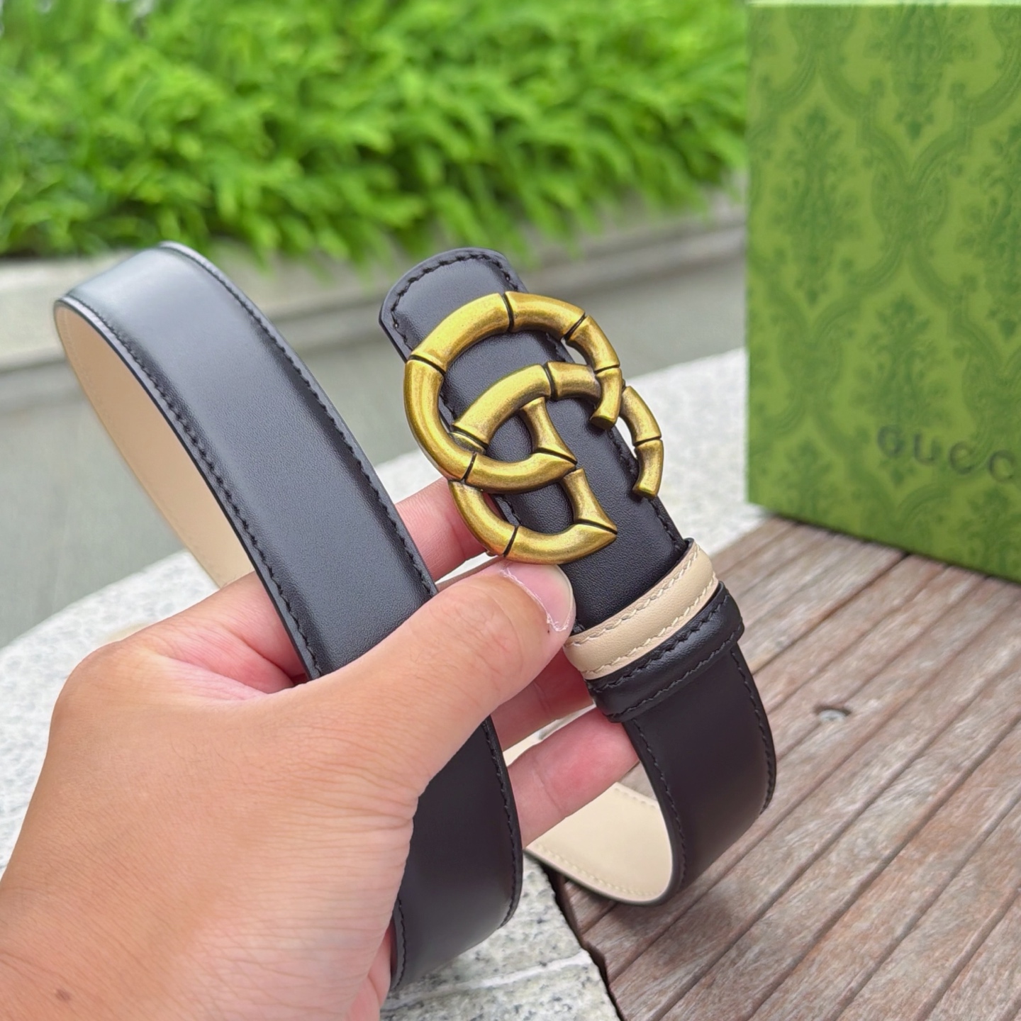 💥💥💥3.0cm 古驰 腰带，双面头层牛皮，长度：75.80.85.90.95.100.105欧，铜五金