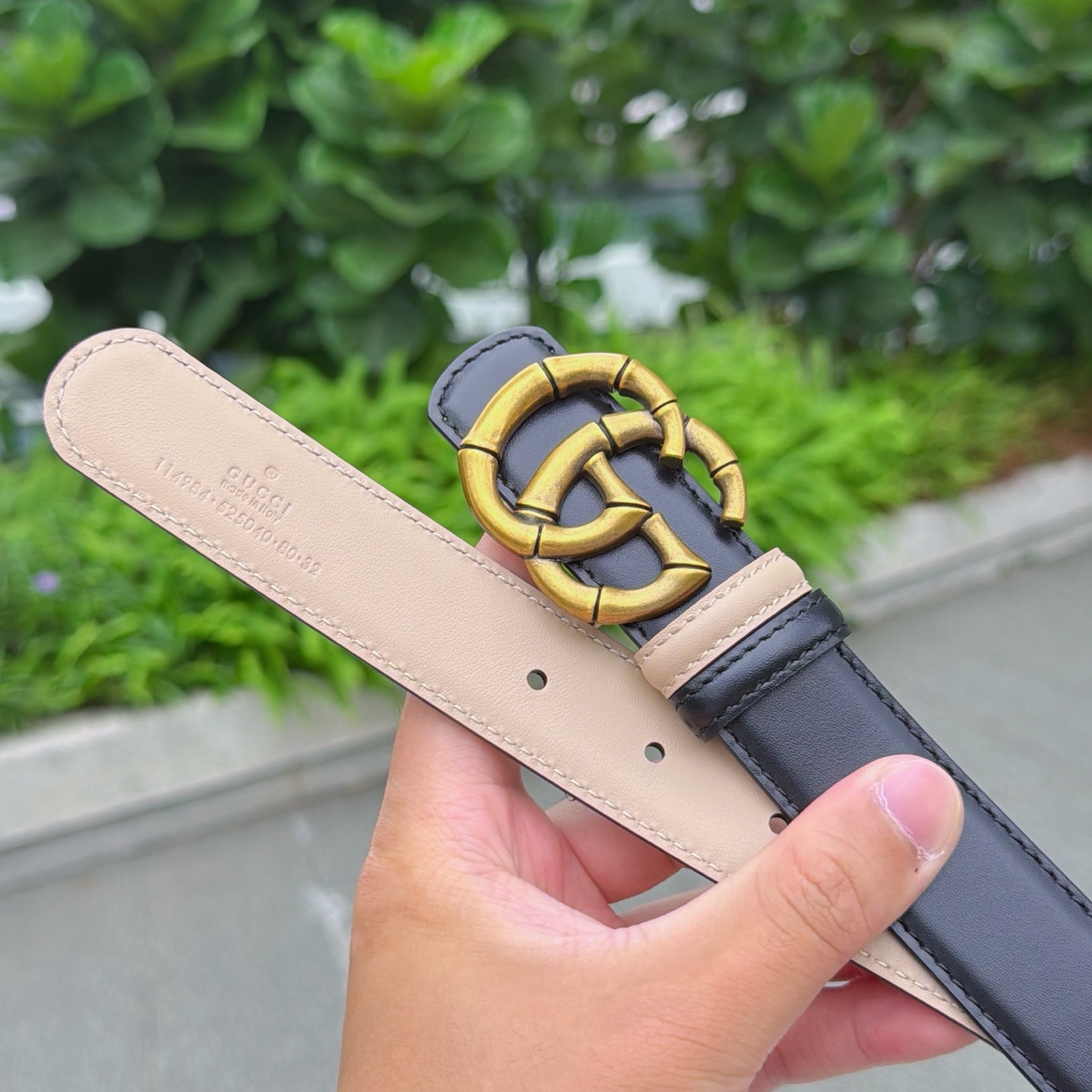 💥💥💥3.0cm 古驰 腰带，双面头层牛皮，长度：75.80.85.90.95.100.105欧，铜五金