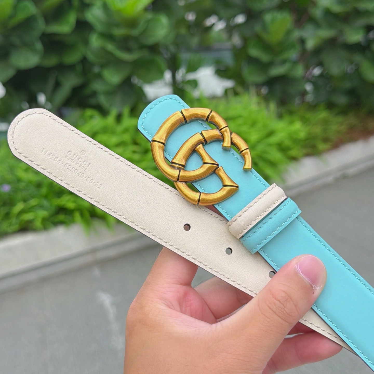 💥💥💥3.0cm 古驰 腰带，双面头层牛皮，长度：75.80.85.90.95.100.105欧，铜五金