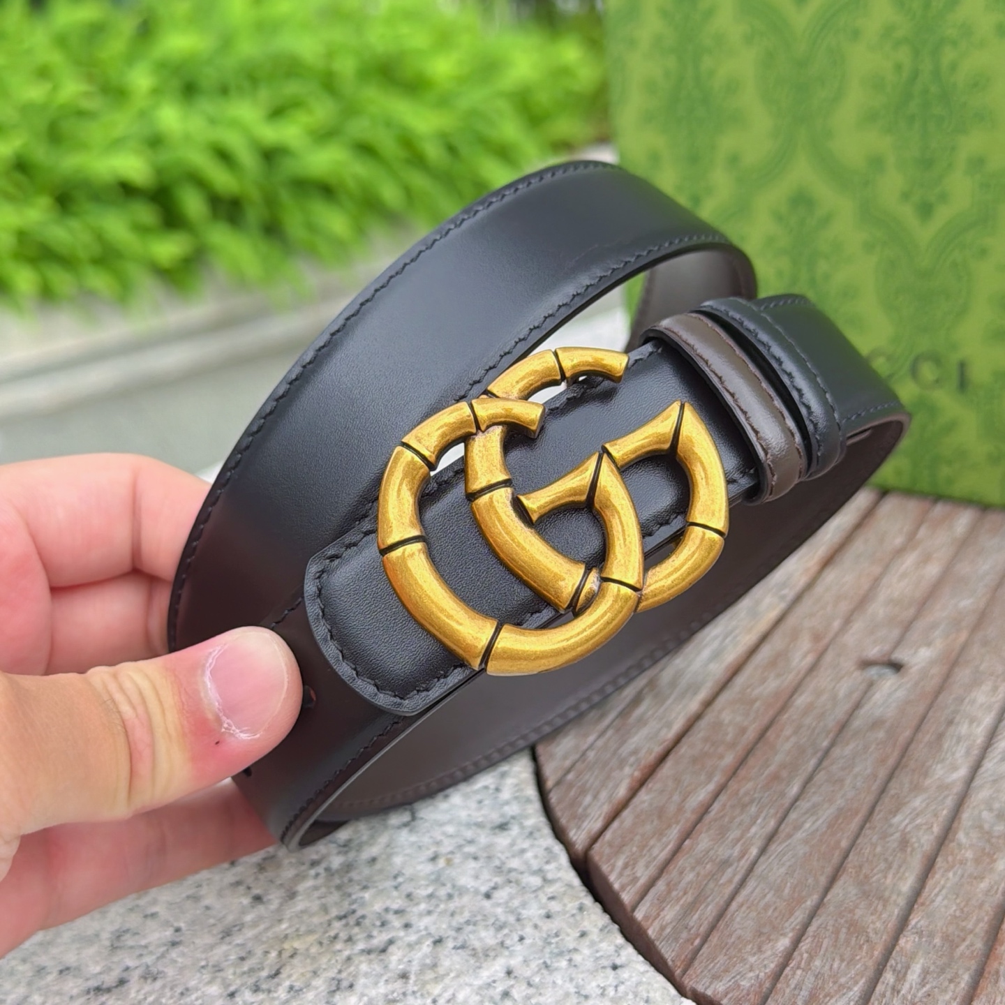 💥💥💥3.0cm 古驰 腰带，双面头层牛皮，长度：75.80.85.90.95.100.105欧，铜五金
