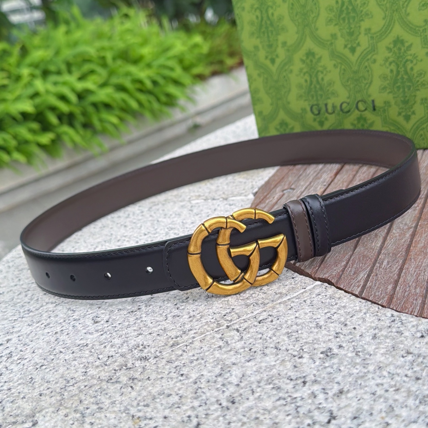 💥💥💥3.0cm 古驰 腰带，双面头层牛皮，长度：75.80.85.90.95.100.105欧，铜五金