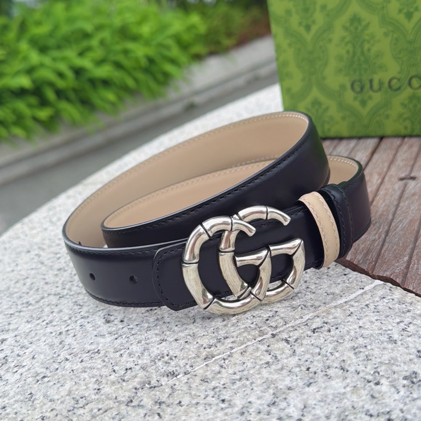 💥💥💥3.0cm 古驰 腰带，双面头层牛皮，长度：75.80.85.90.95.100.105欧，铜五金