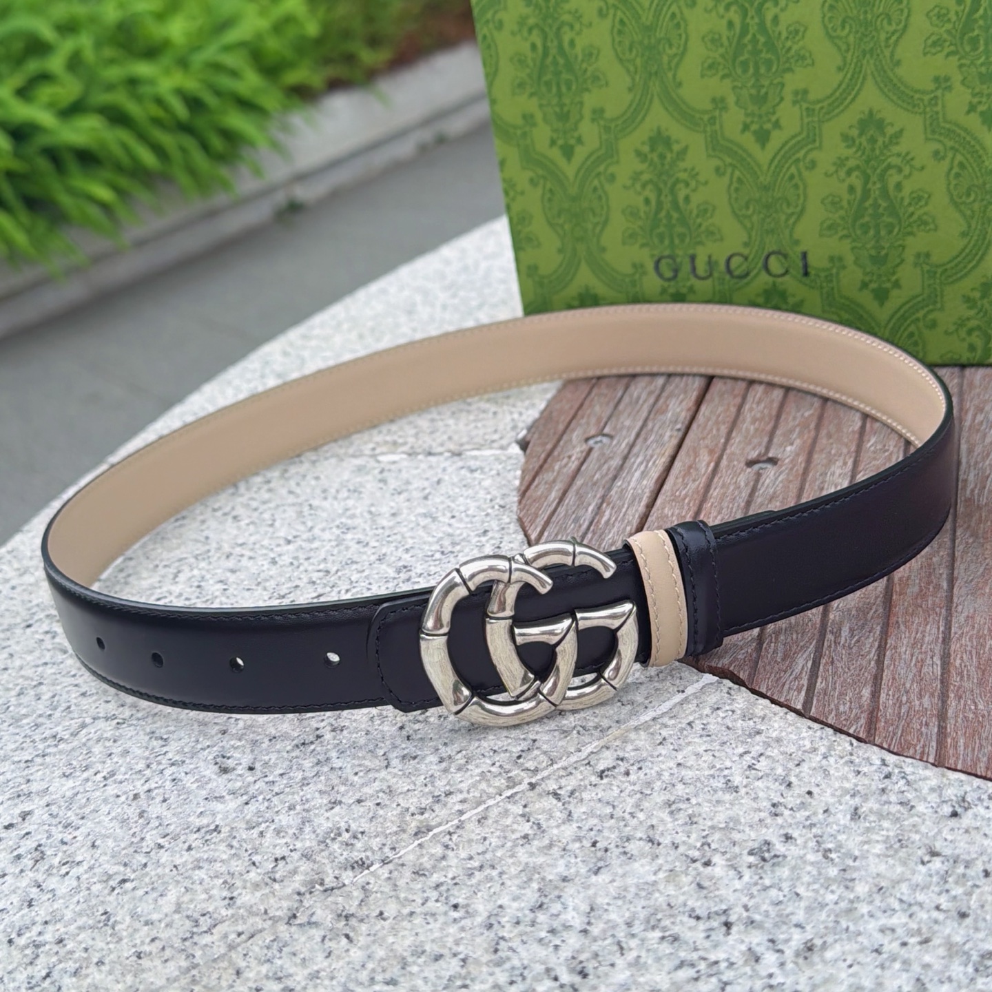 💥💥💥3.0cm 古驰 腰带，双面头层牛皮，长度：75.80.85.90.95.100.105欧，铜五金