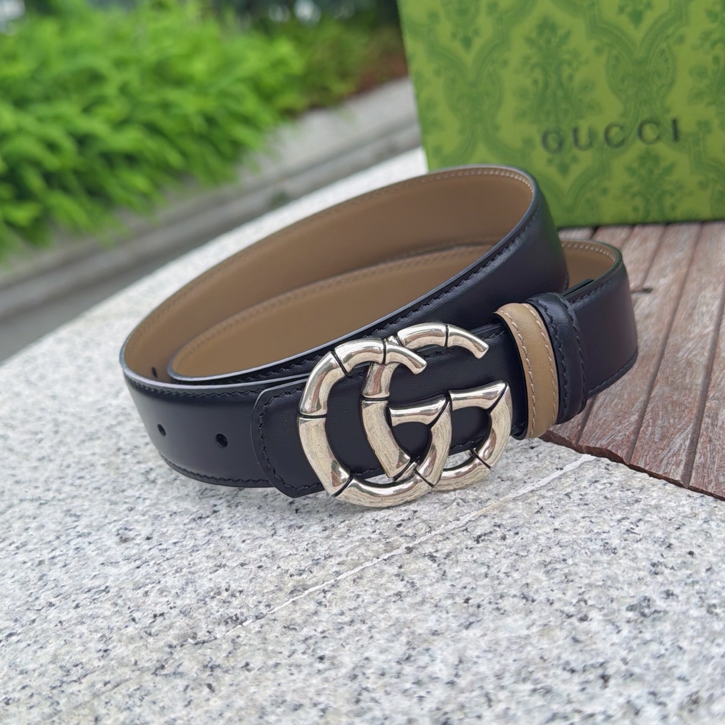 💥💥💥3.0cm 古驰 腰带，双面头层牛皮，长度：75.80.85.90.95.100.105欧，铜五金