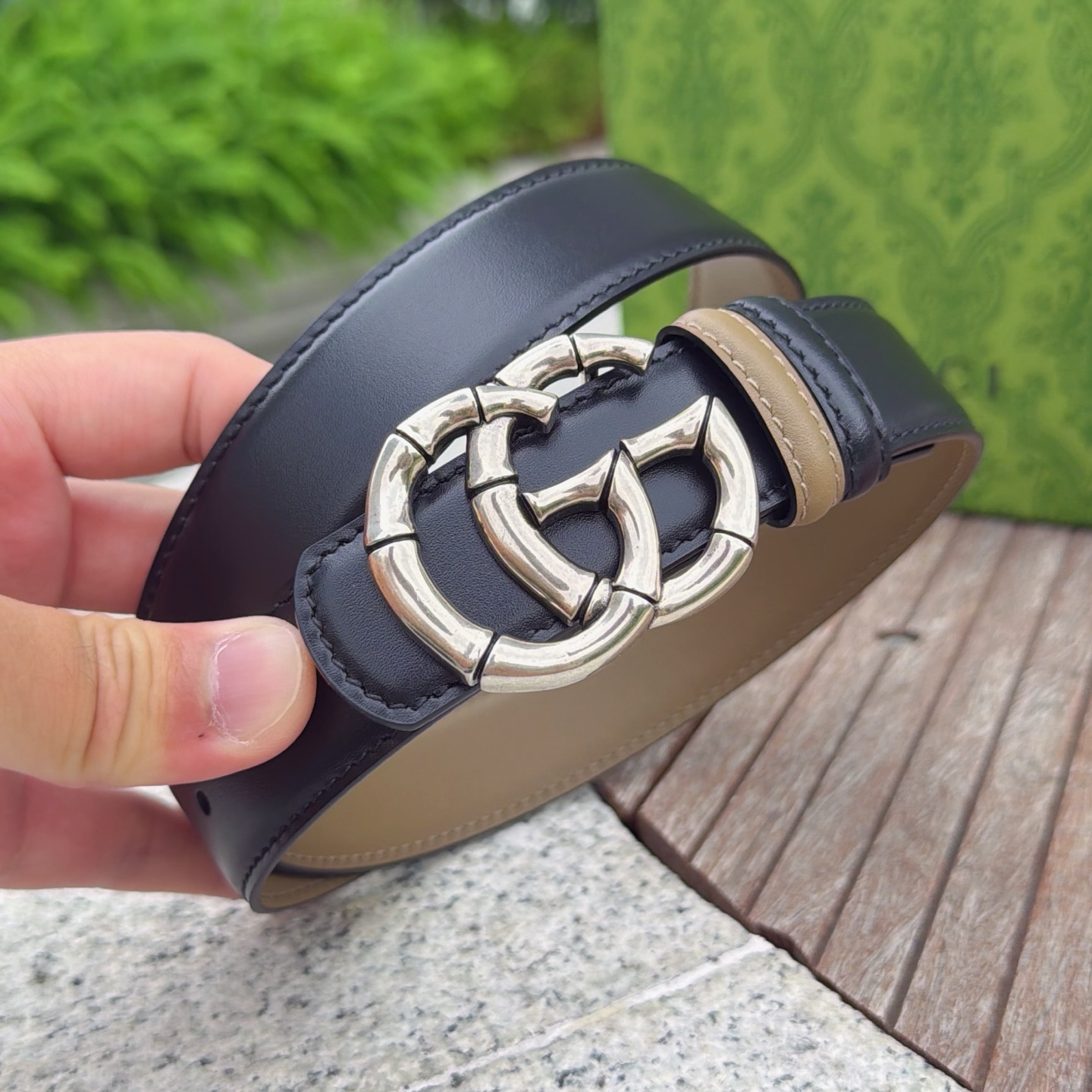 💥💥💥3.0cm 古驰 腰带，双面头层牛皮，长度：75.80.85.90.95.100.105欧，铜五金