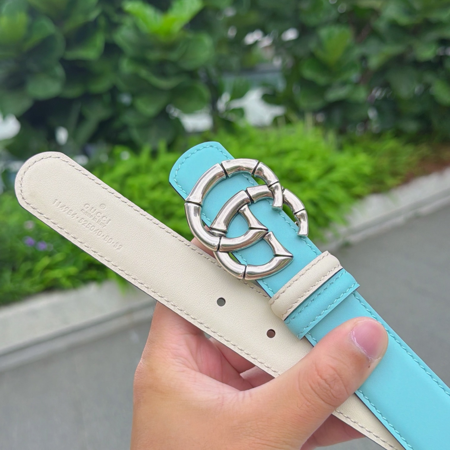 💥💥💥3.0cm 古驰 腰带，双面头层牛皮，长度：75.80.85.90.95.100.105欧，铜五金