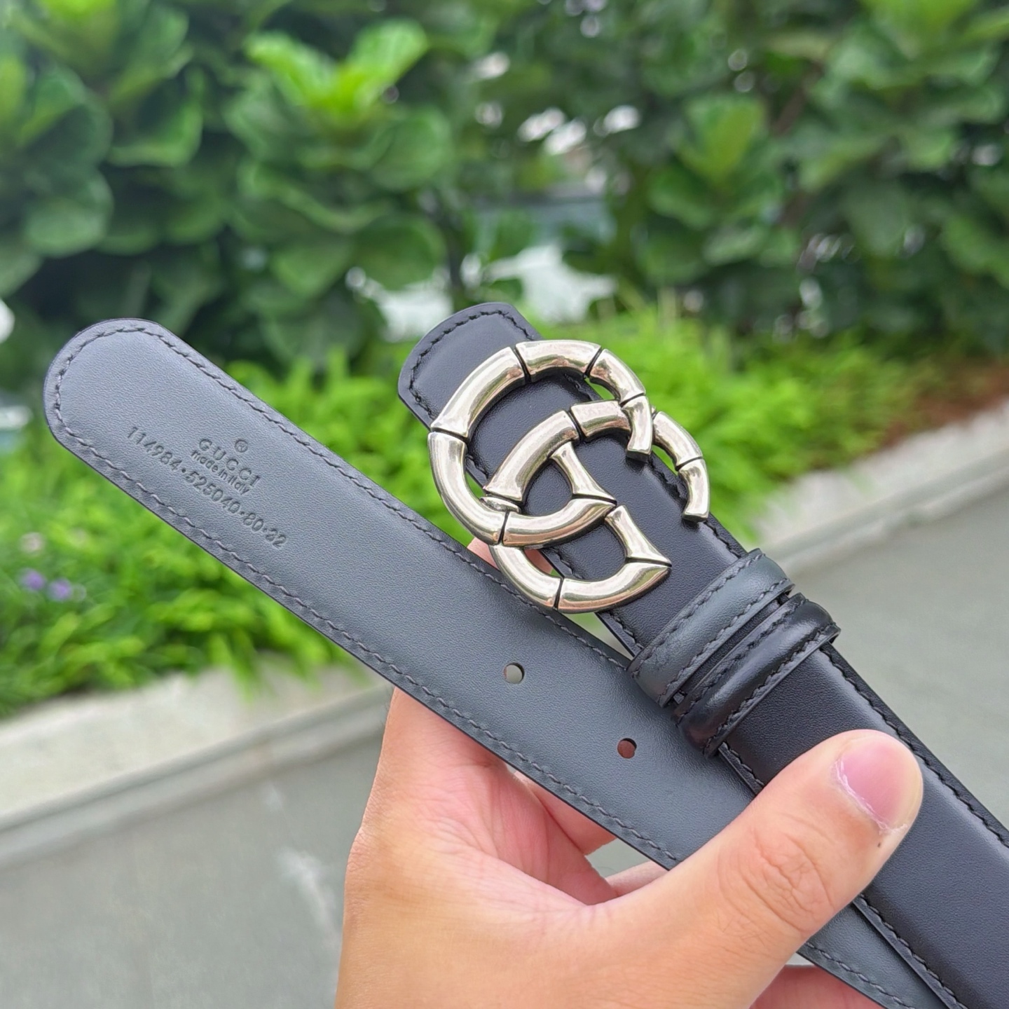 💥💥💥3.0cm 古驰 腰带，双面头层牛皮，长度：75.80.85.90.95.100.105欧，铜五金