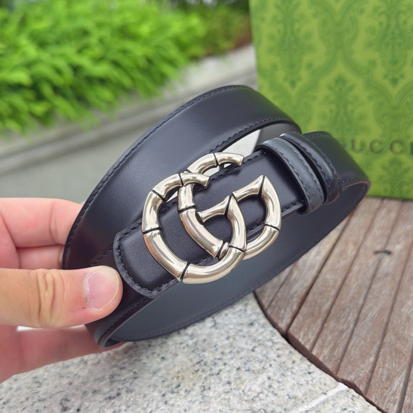 💥💥💥3.0cm 古驰 腰带，双面头层牛皮，长度：75.80.85.90.95.100.105欧，铜五金