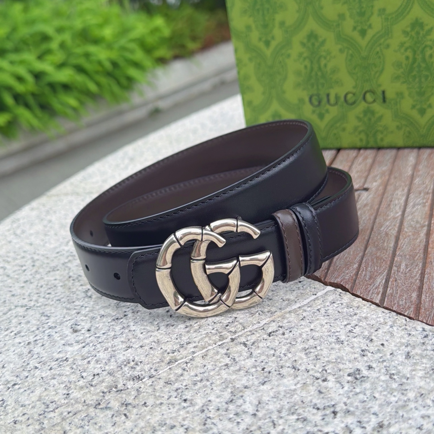 💥💥💥3.0cm 古驰 腰带，双面头层牛皮，长度：75.80.85.90.95.100.105欧，铜五金