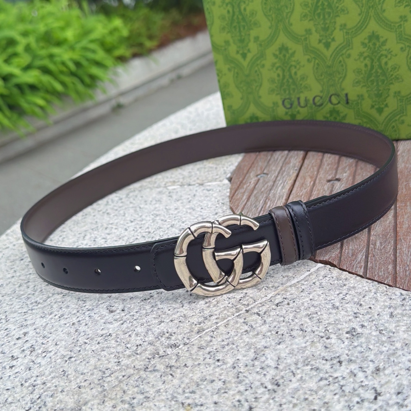 💥💥💥3.0cm 古驰 腰带，双面头层牛皮，长度：75.80.85.90.95.100.105欧，铜五金