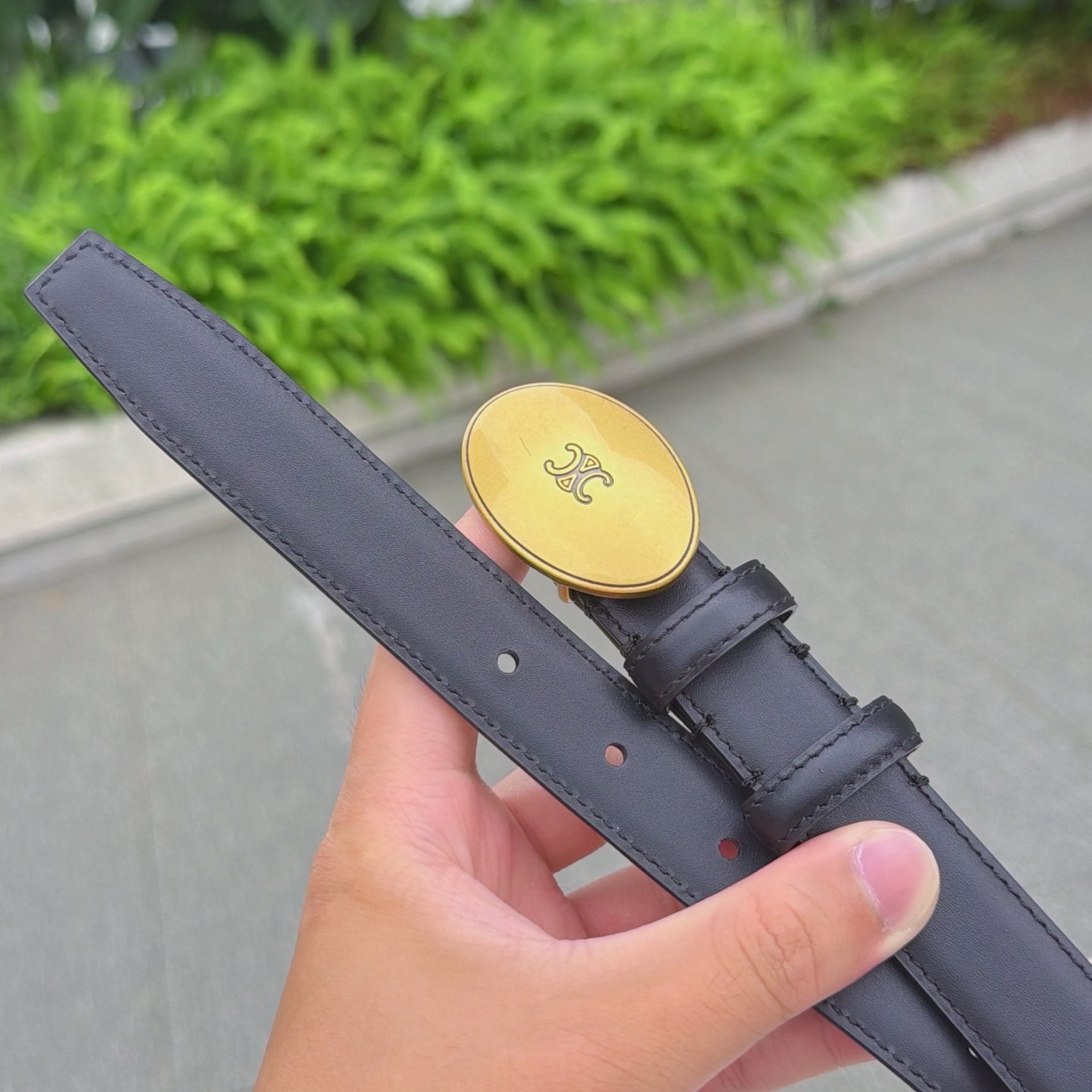 💥💥💥2.5cm赛琳腰带，头层牛皮，长度：75.80.85.90.95.100.105欧，合金扣原版开模