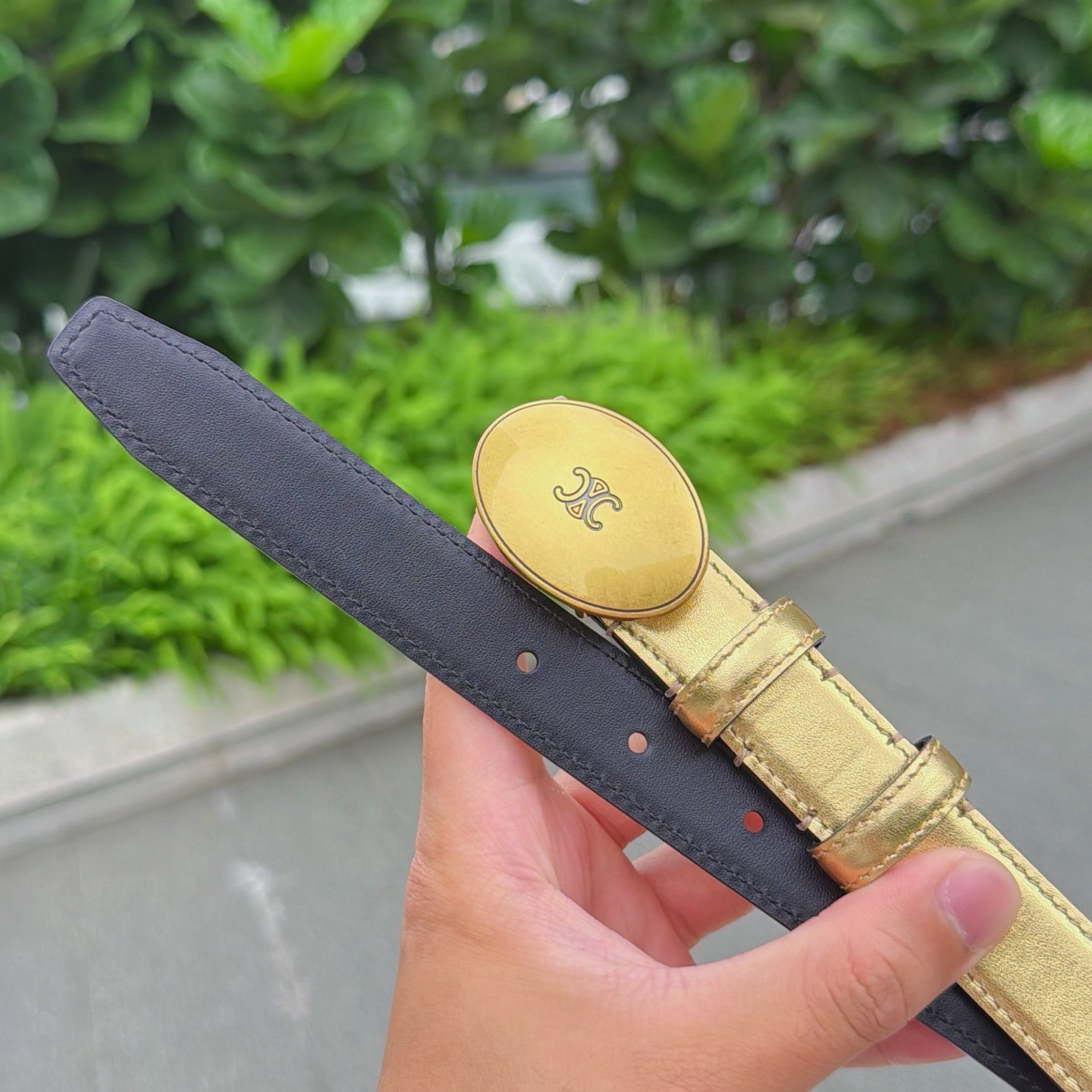 💥💥💥2.5cm赛琳腰带，头层牛皮，长度：75.80.85.90.95.100.105欧，合金扣原版开模